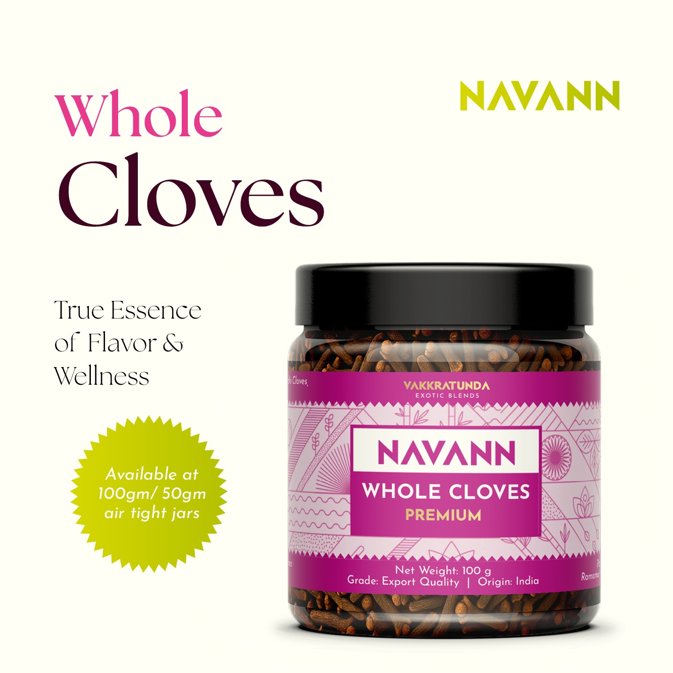 Navann Whole Cloves Premium 