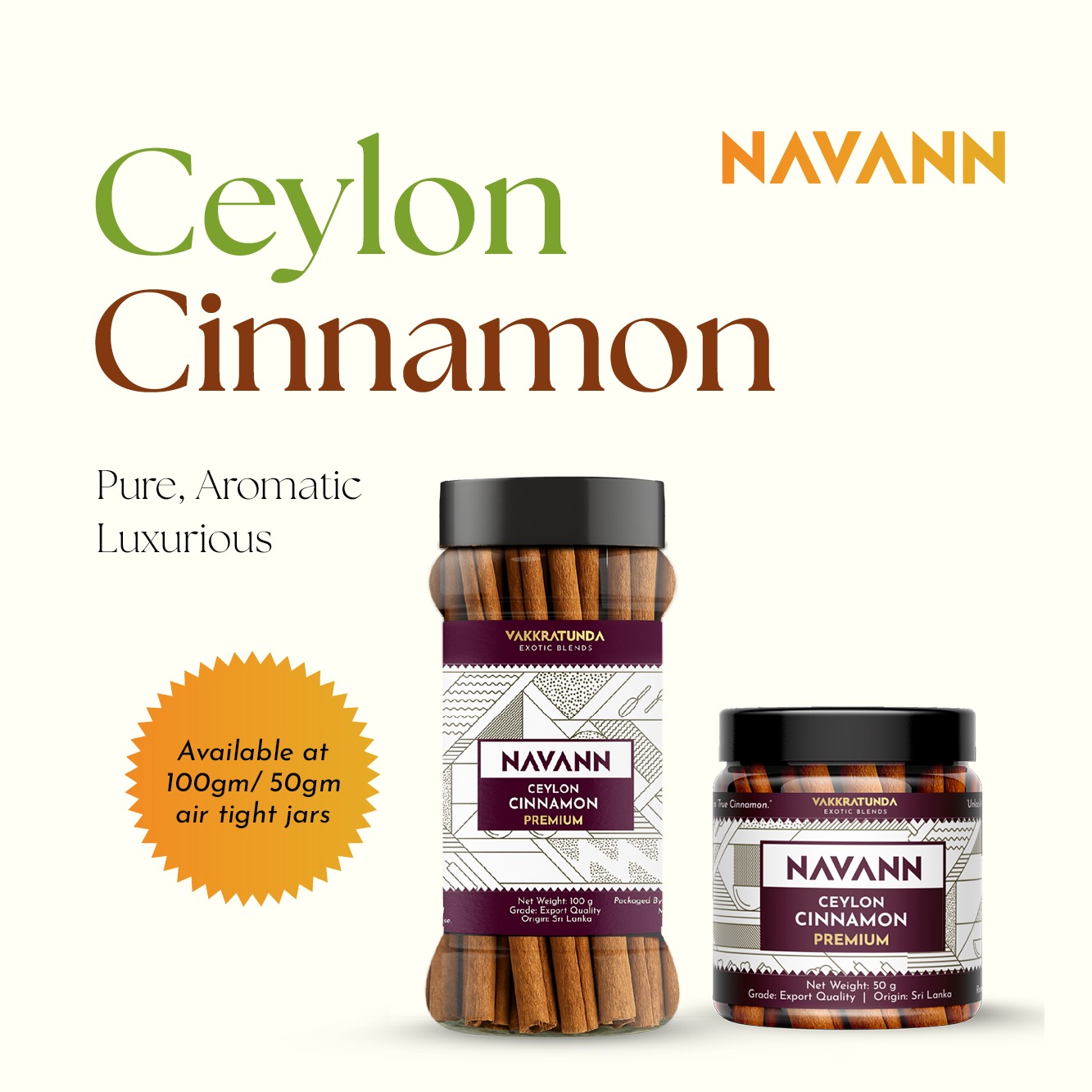 Navann Ceylon Cinnamon Premium 
