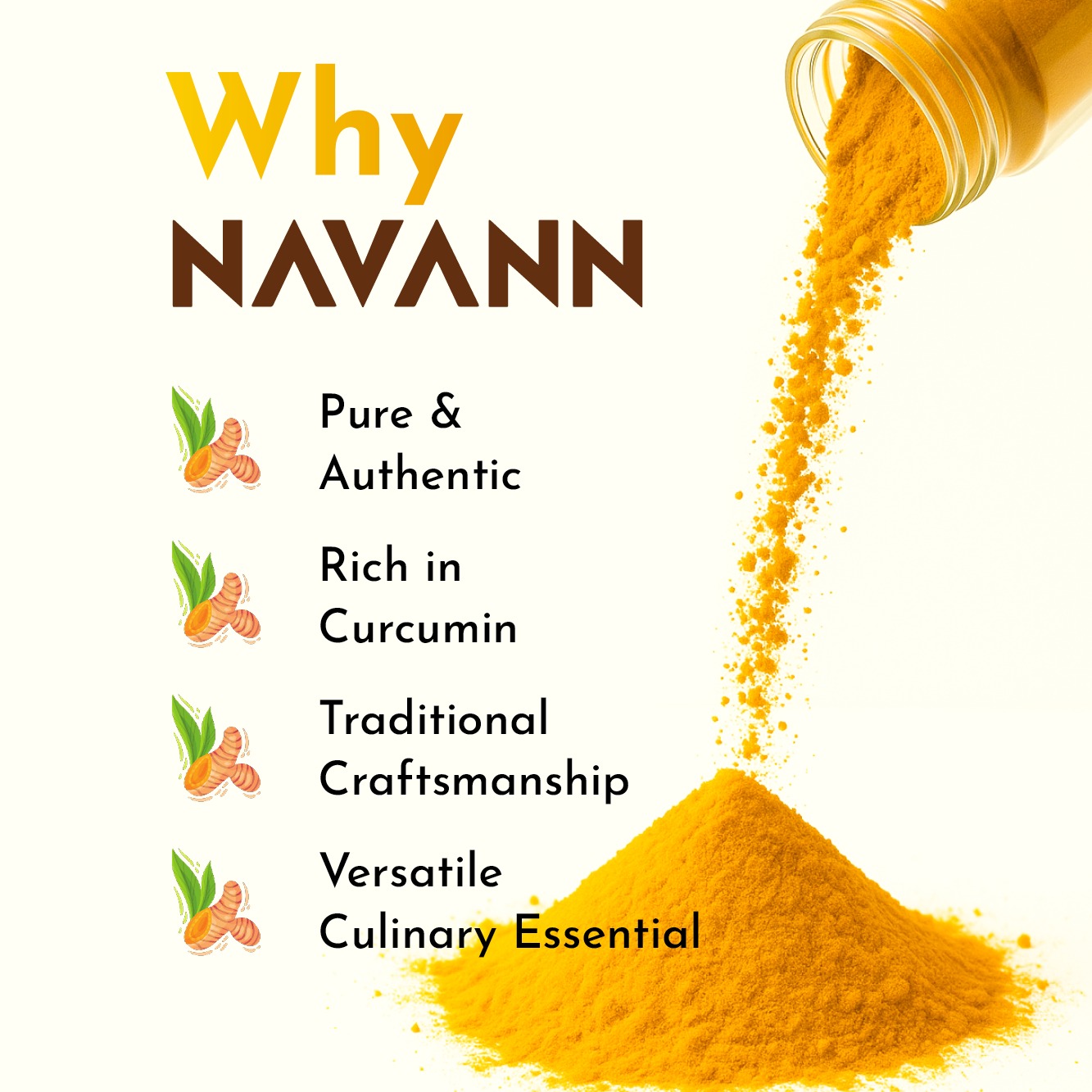 Navann Turmeric Powder Premium 