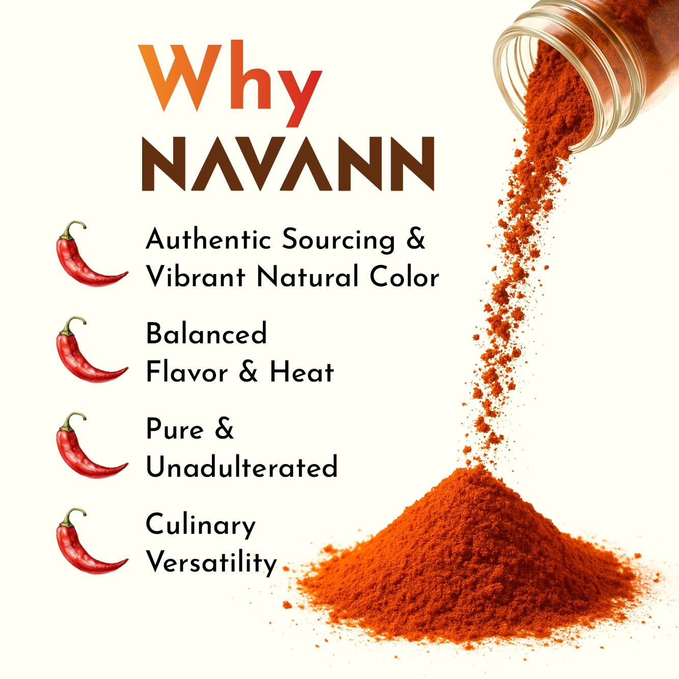 Navann Kashmiri Chili Powder Premium 