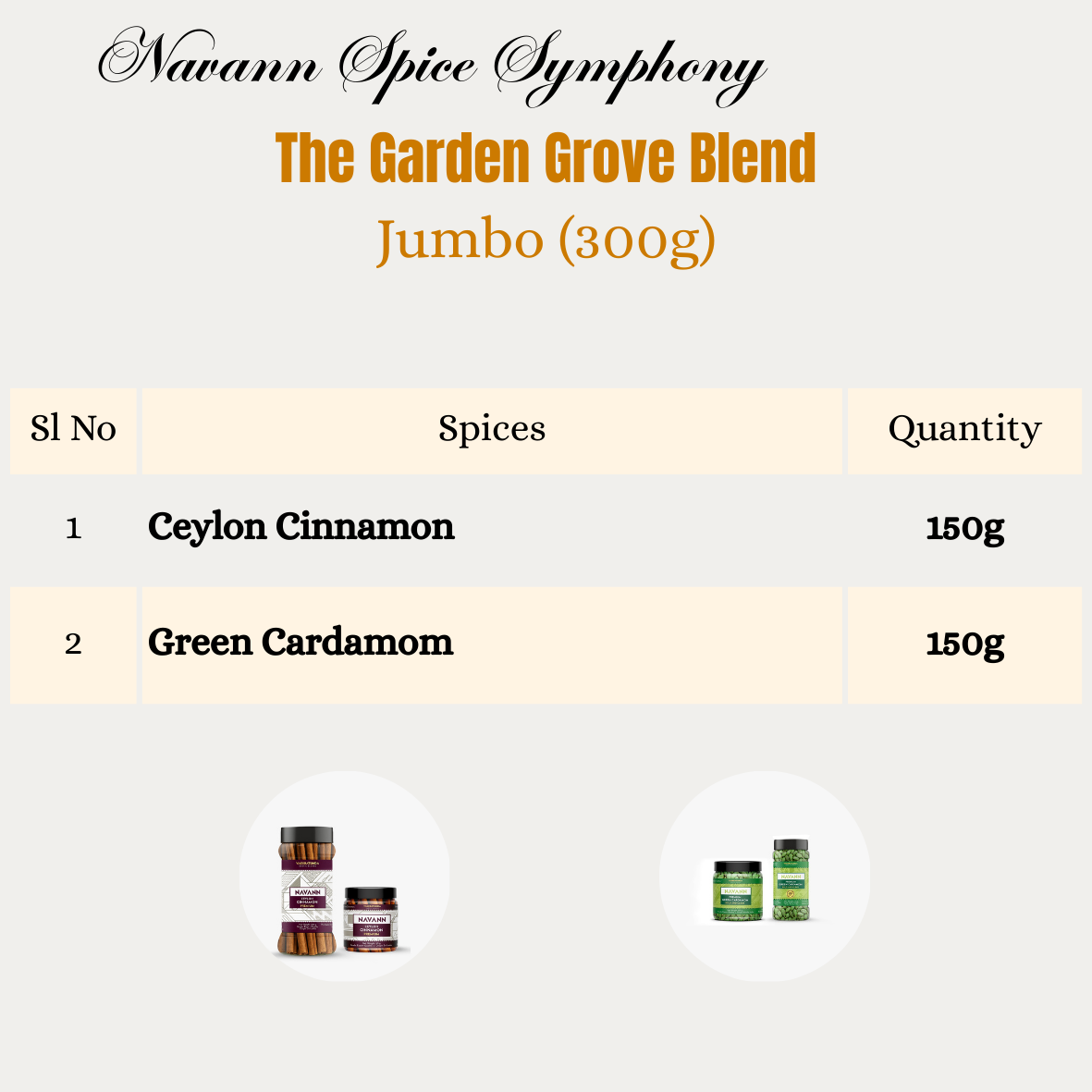 Navann Spice Symphony - The Garden Grove Blend