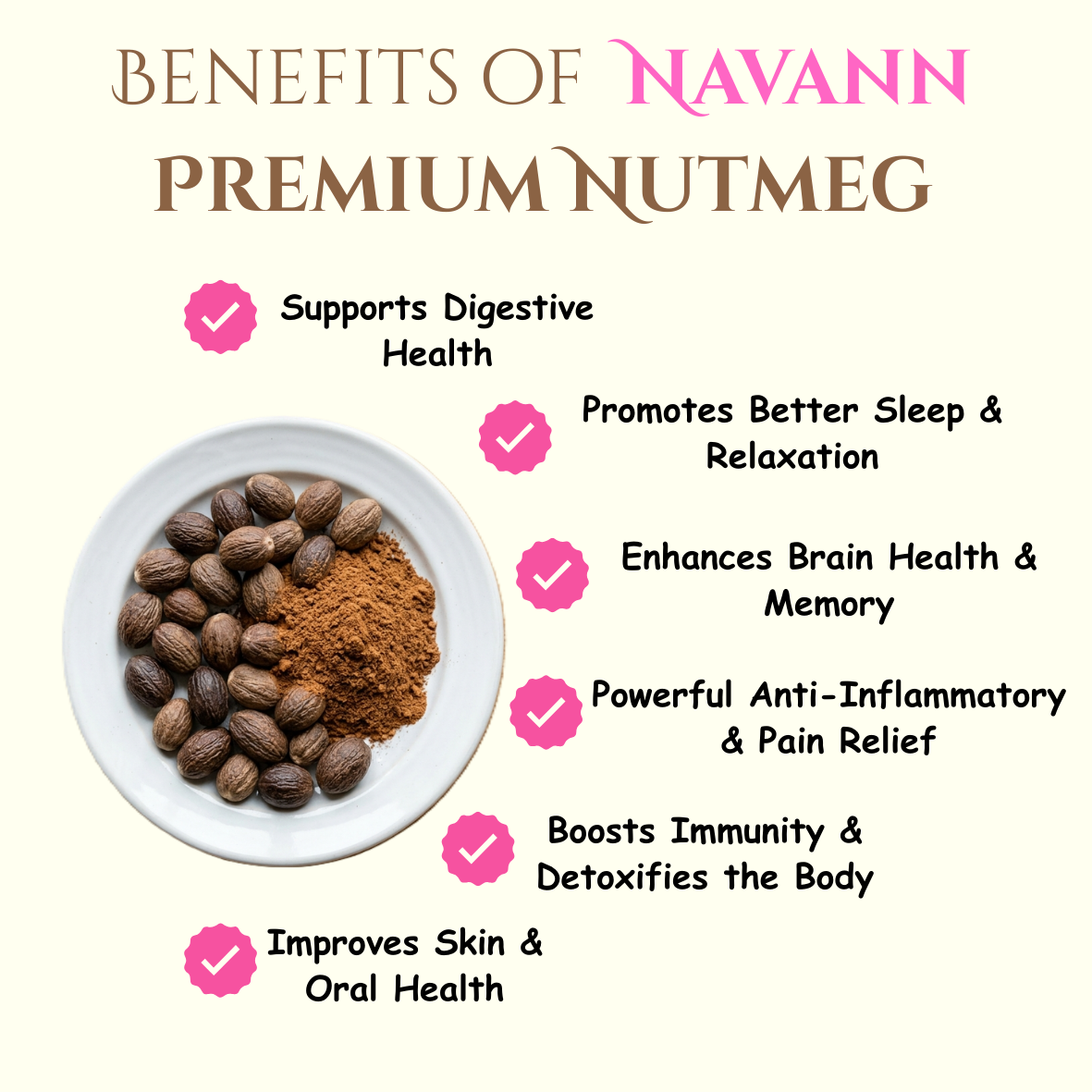 Navann Premium Nutmeg