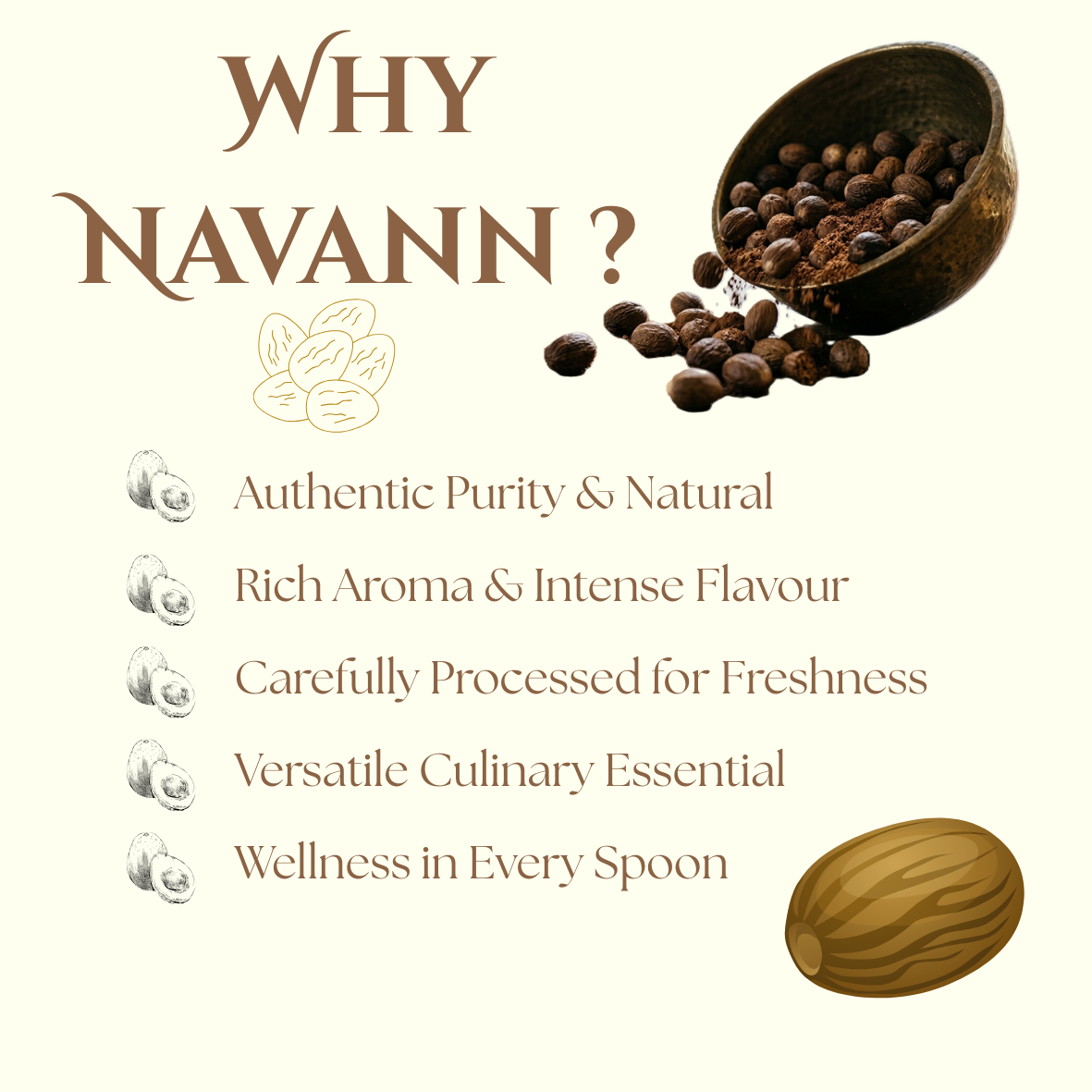 Navann Premium Nutmeg