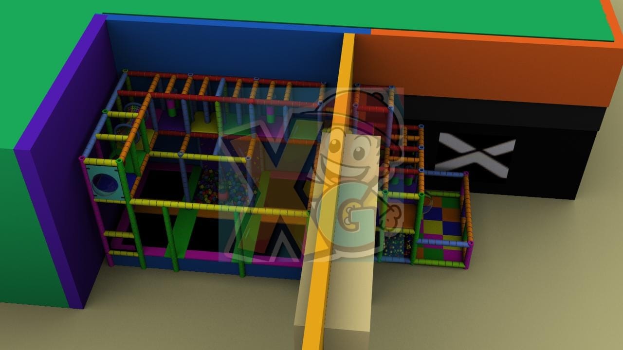 Juego Infantil tipo laberinto 