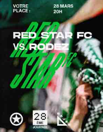 RED STAR FC Vs RODEZ AVEYRON