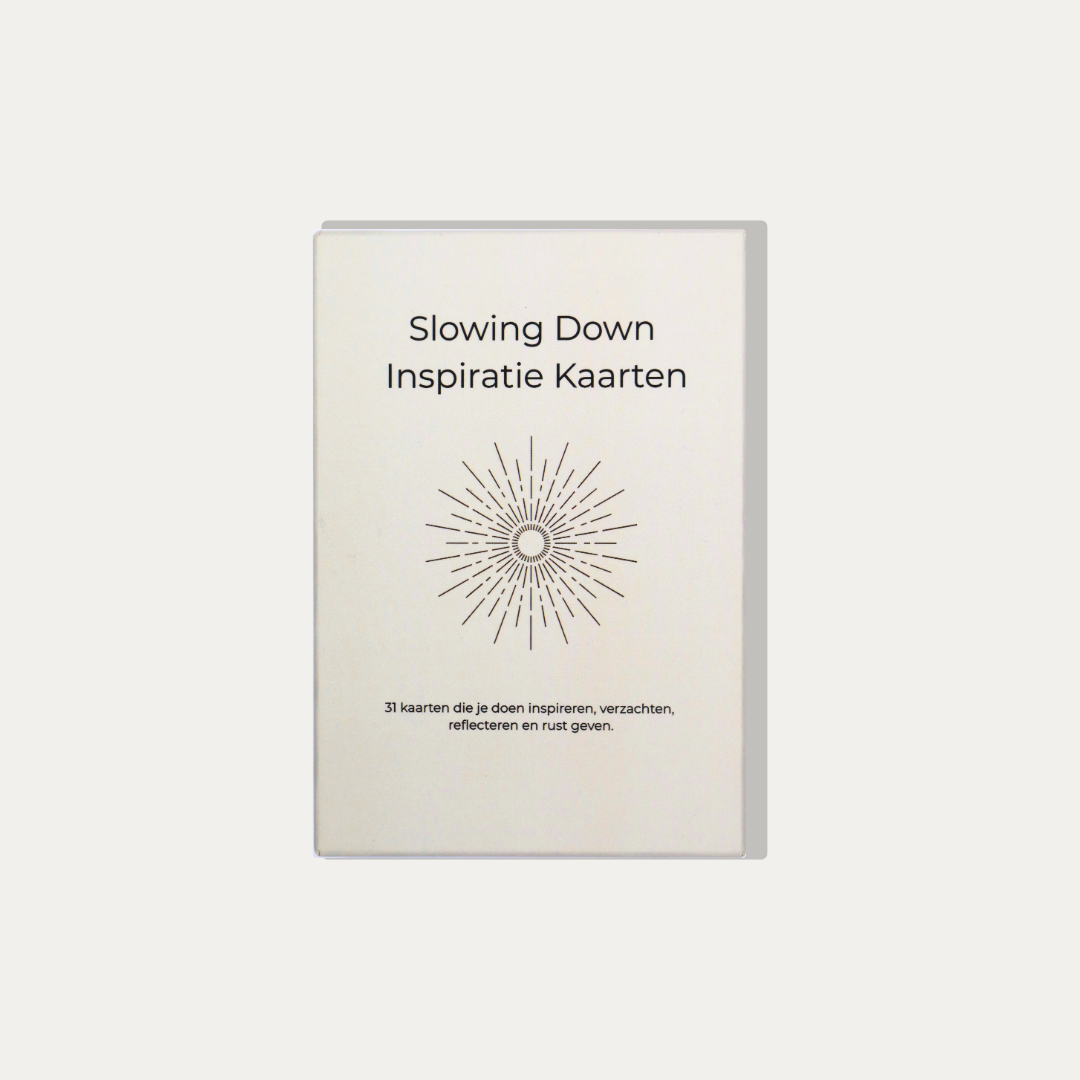 Slowing Down - Inspiratie Kaarten