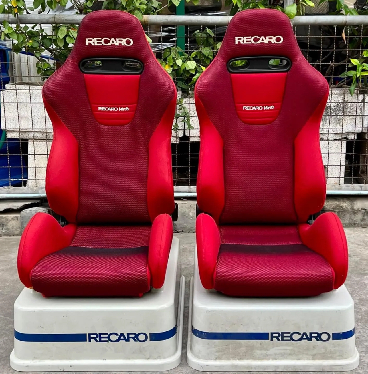 RECARO VERFO SEATS – RED | SPORT JC EDITION