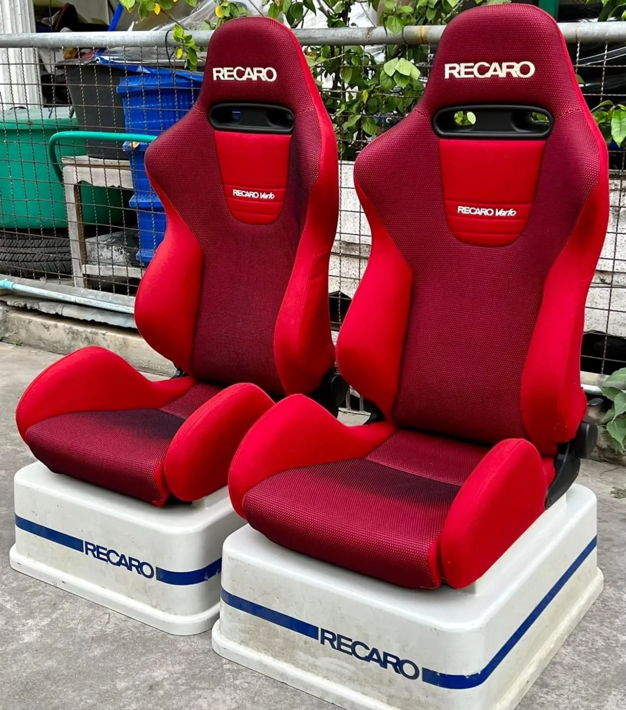 RECARO VERFO SEATS – RED | SPORT JC EDITION
