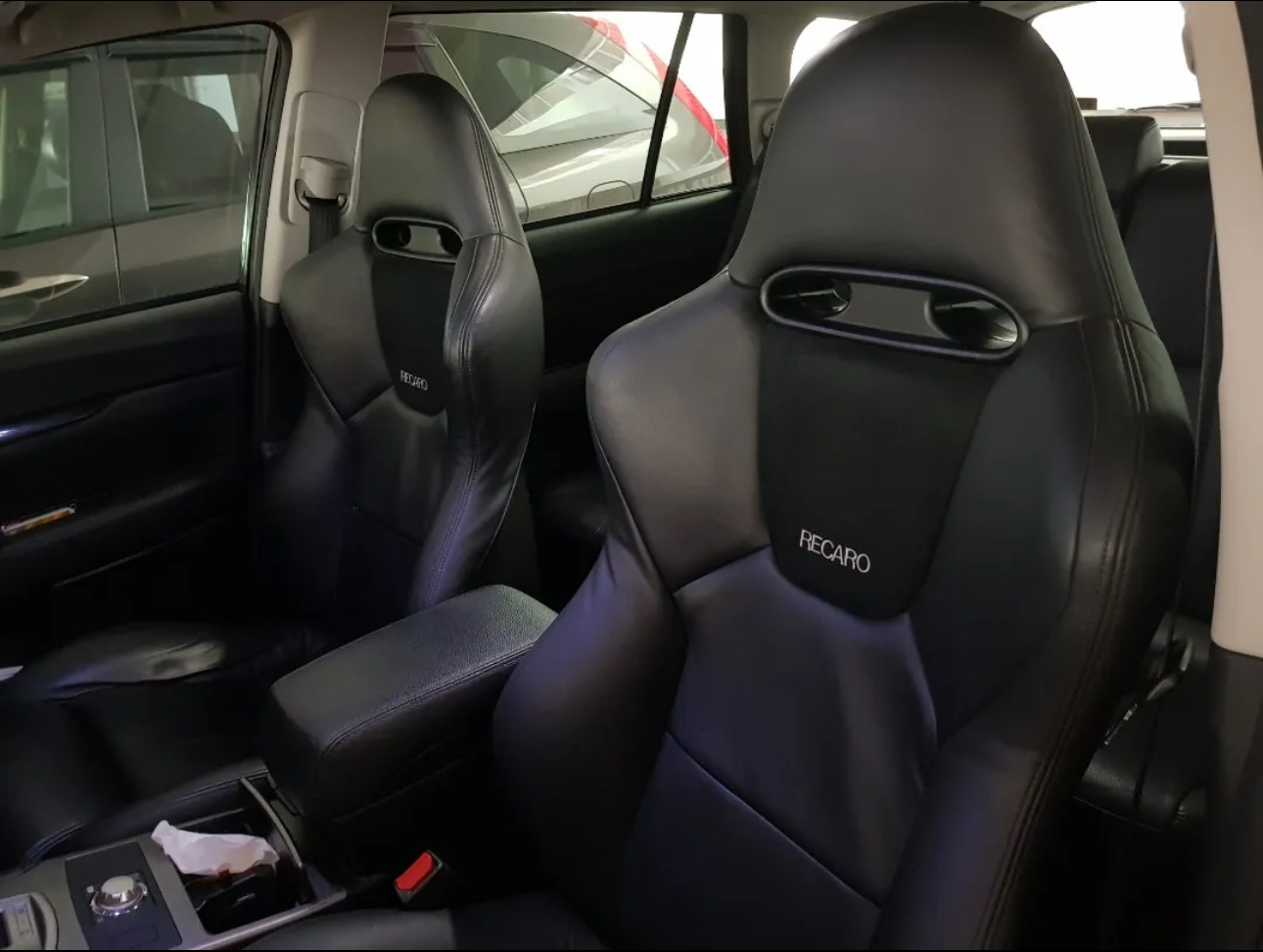 RECARO SP-JC LEATHER SEATS