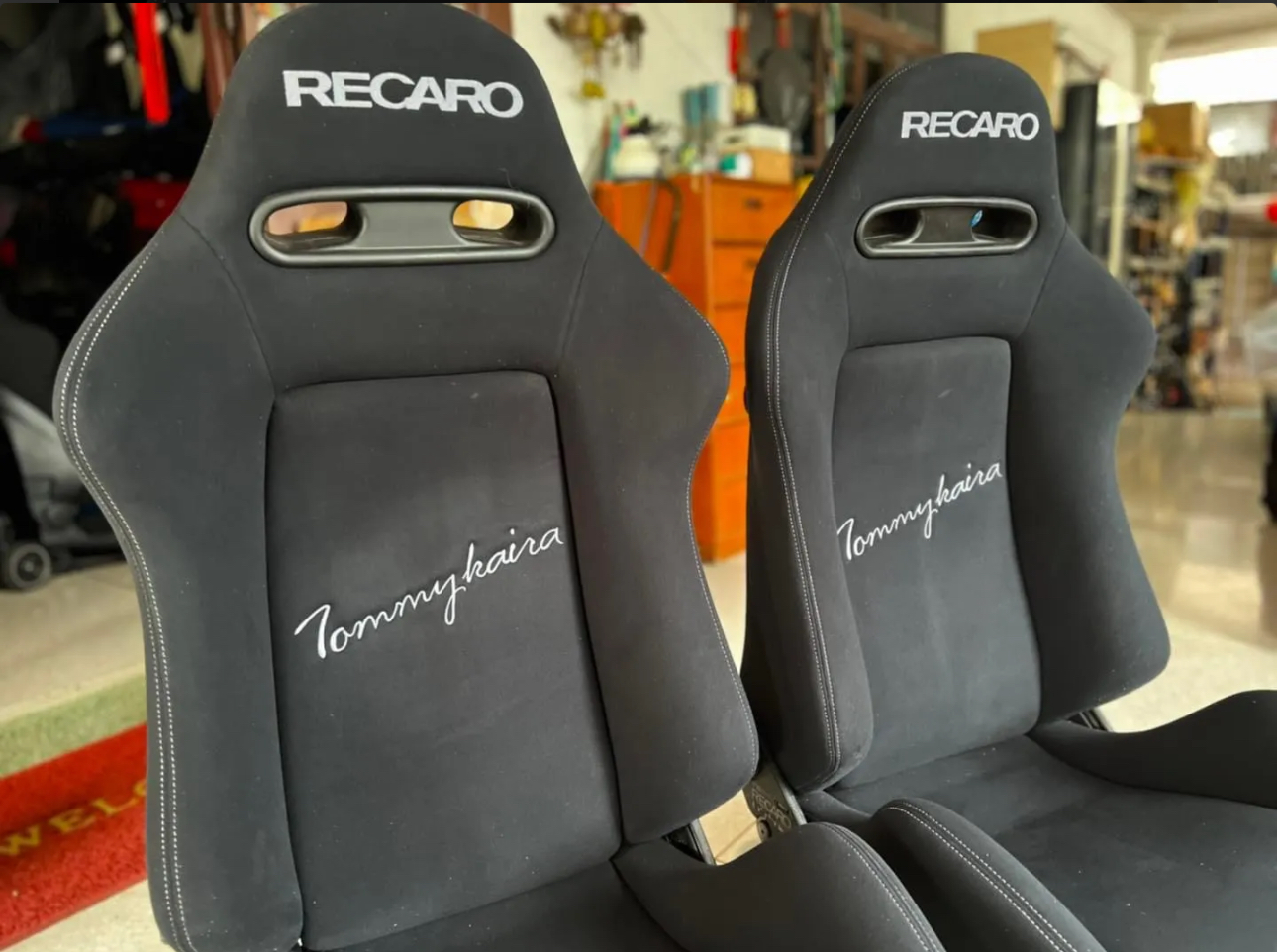 RECARO SR4 SEATS – TOMMY KAIRA EDITION
