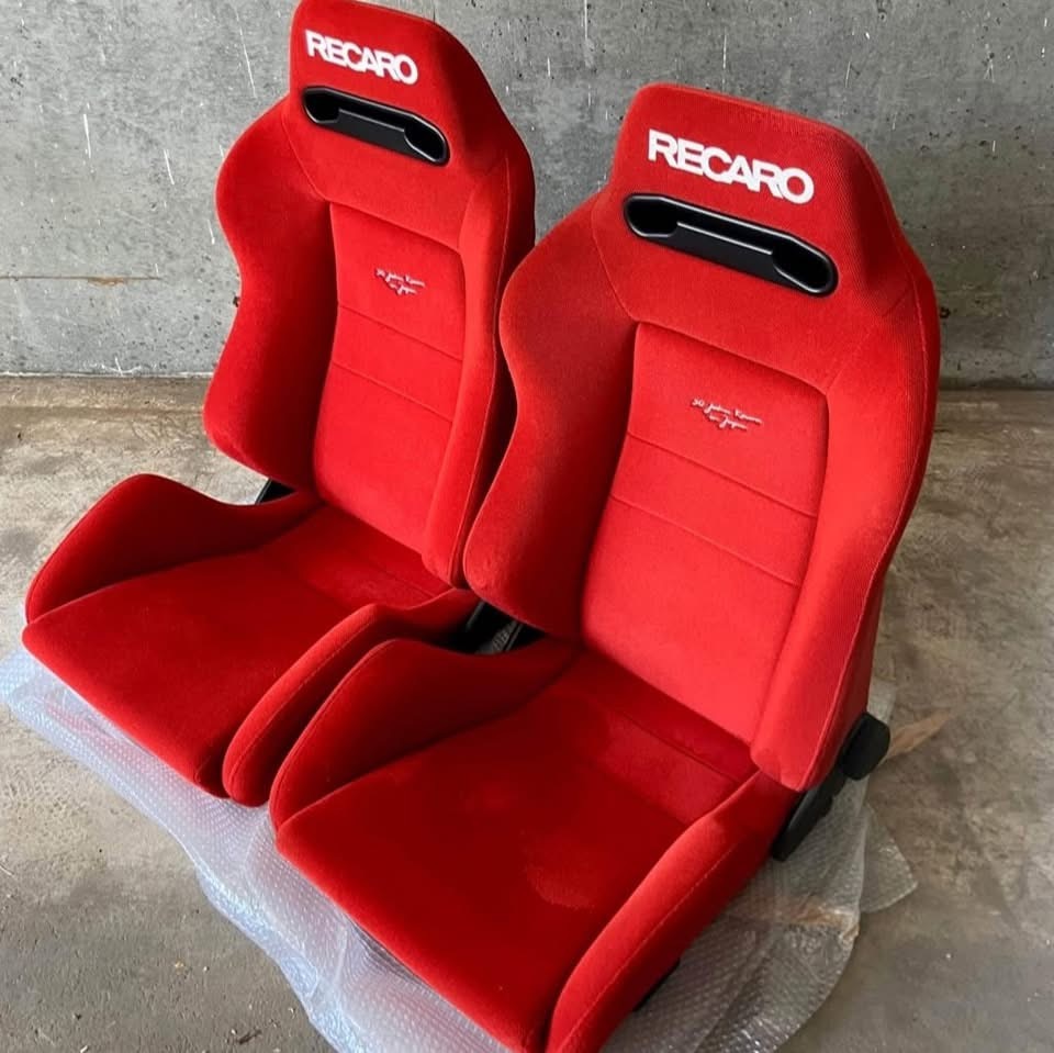 Recaro Red Racing Seats