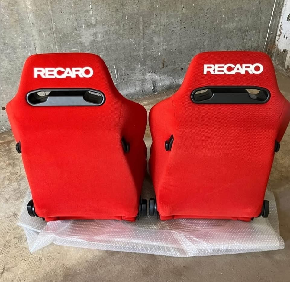 Recaro Red Racing Seats