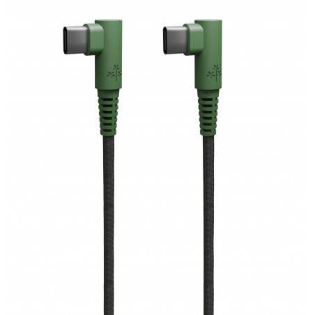 CARREGADOR HUNE ECO DUAL 20W CABO USB-C PARA USB-C, iPhone e Android