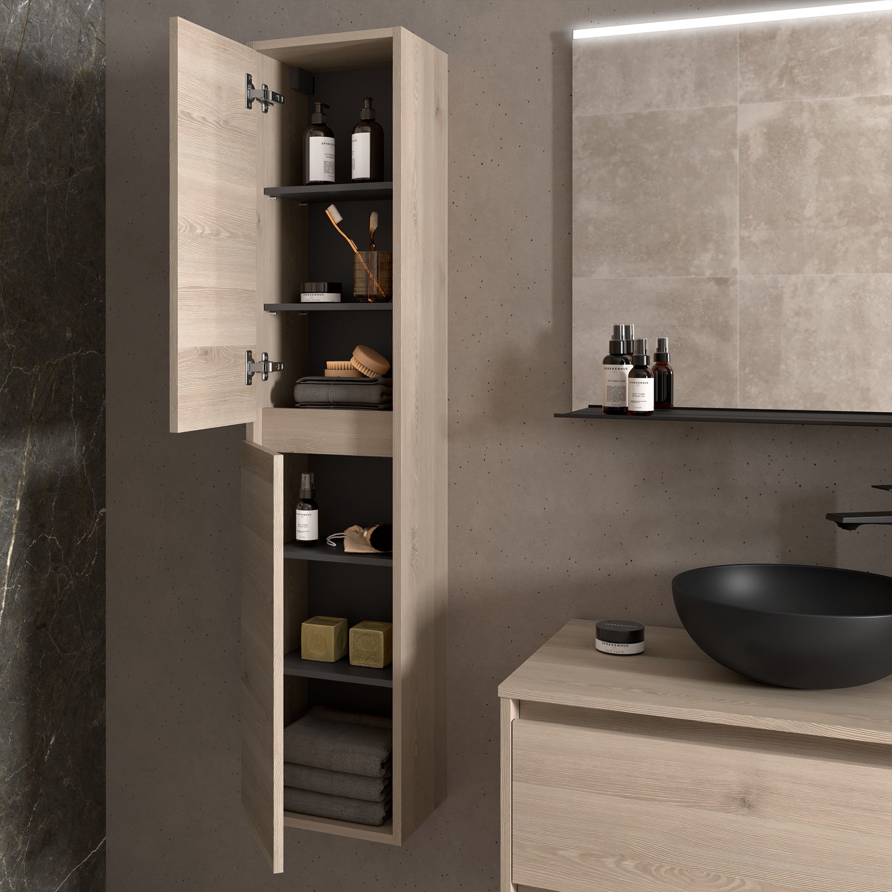 Noja Tall Wall Unit