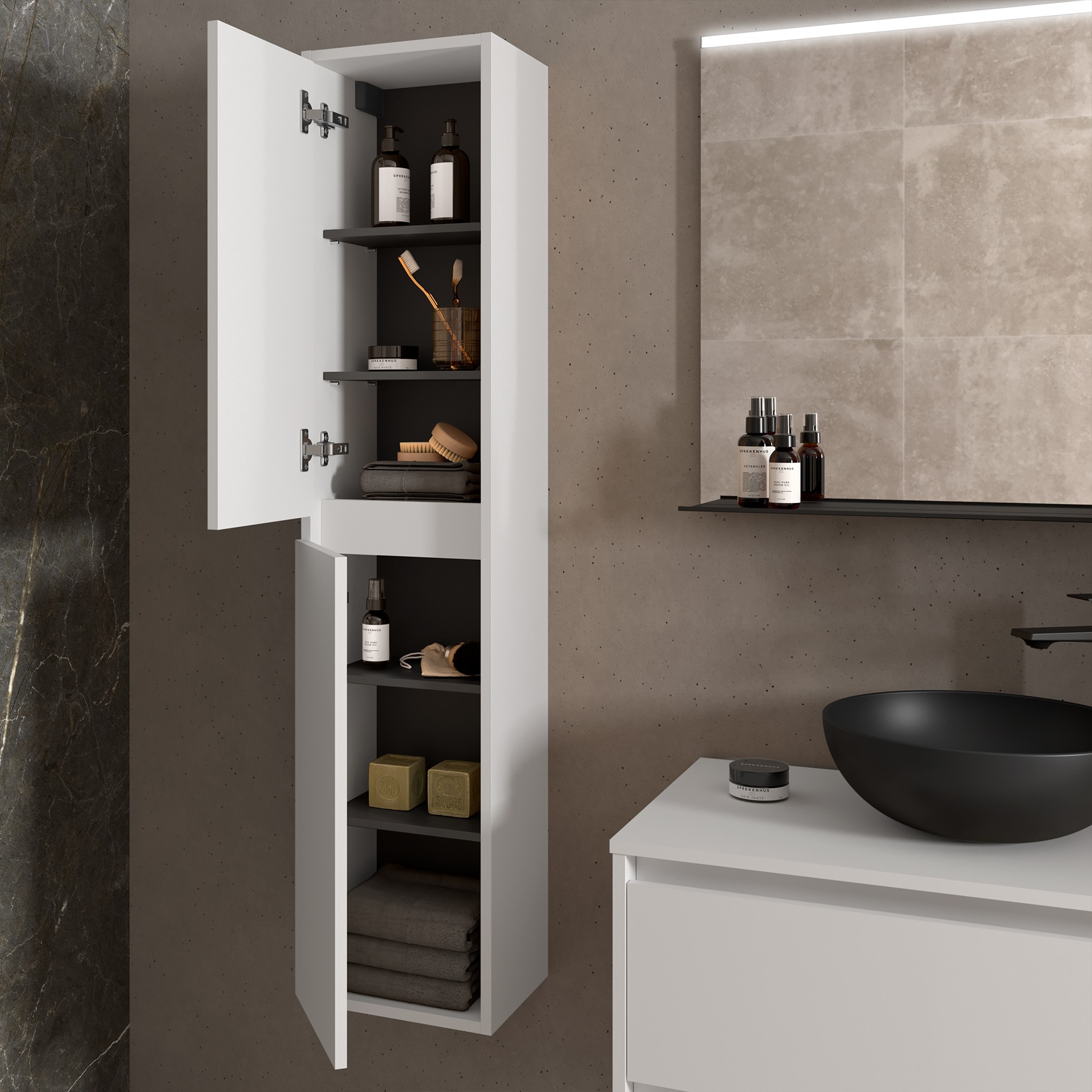 Noja Tall Wall Unit
