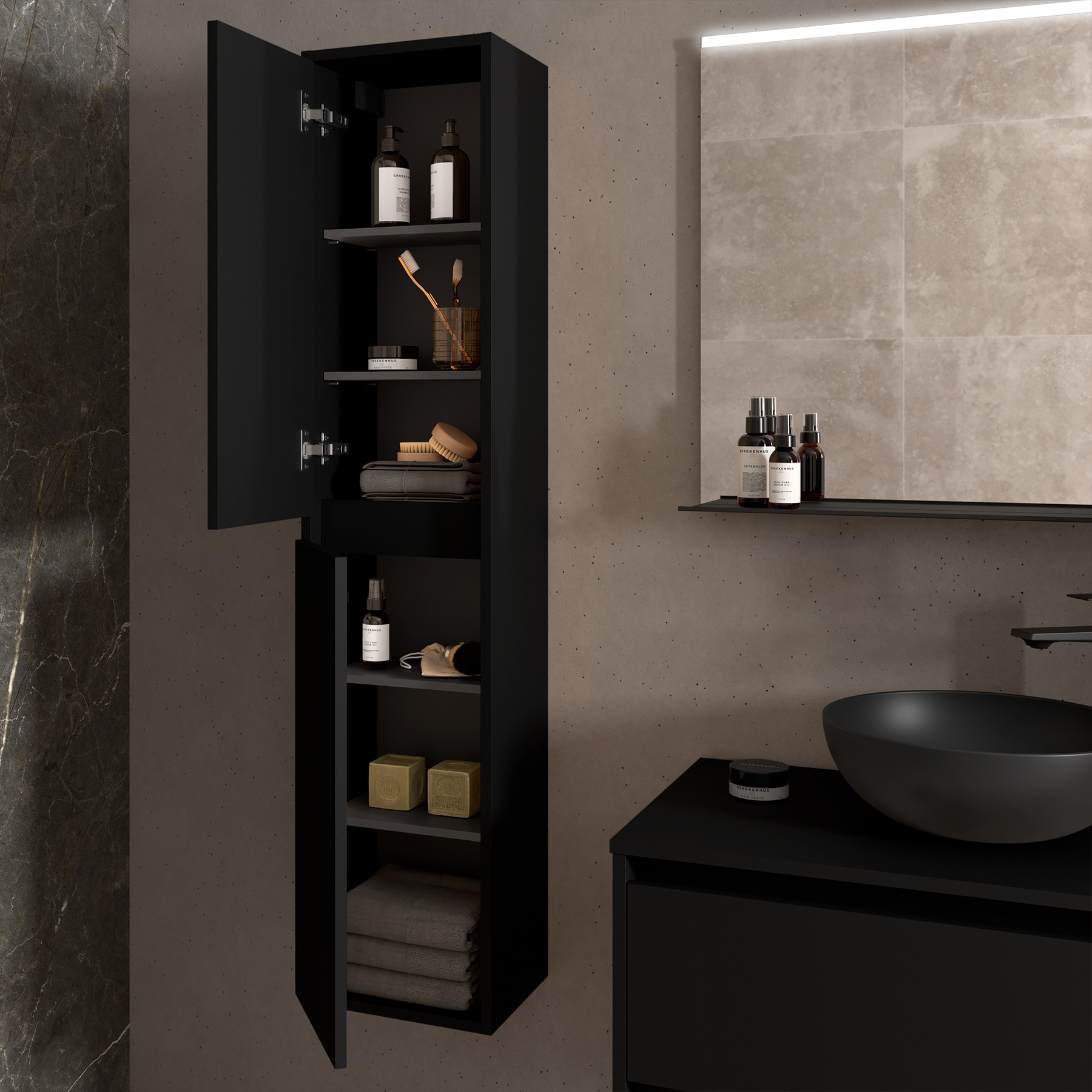 Noja Tall Wall Unit