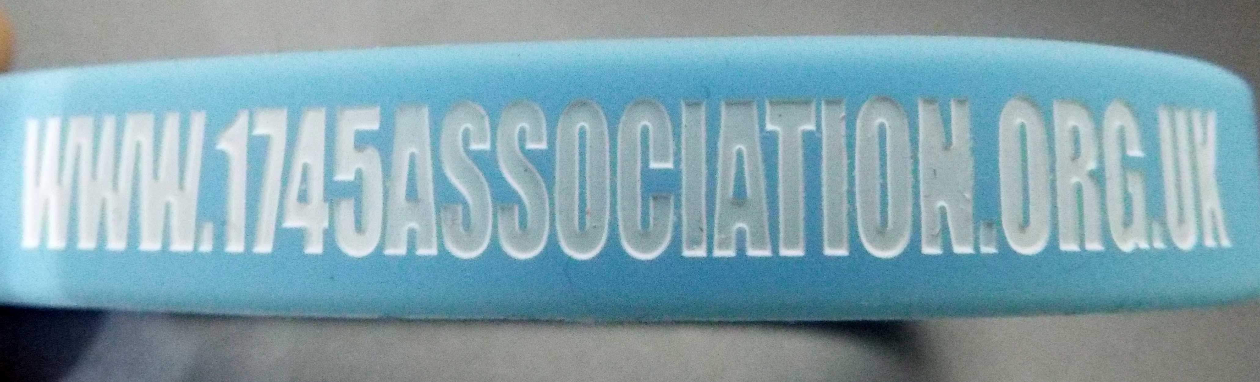 1745 Association Silicon Wristbands (Pack of 4)