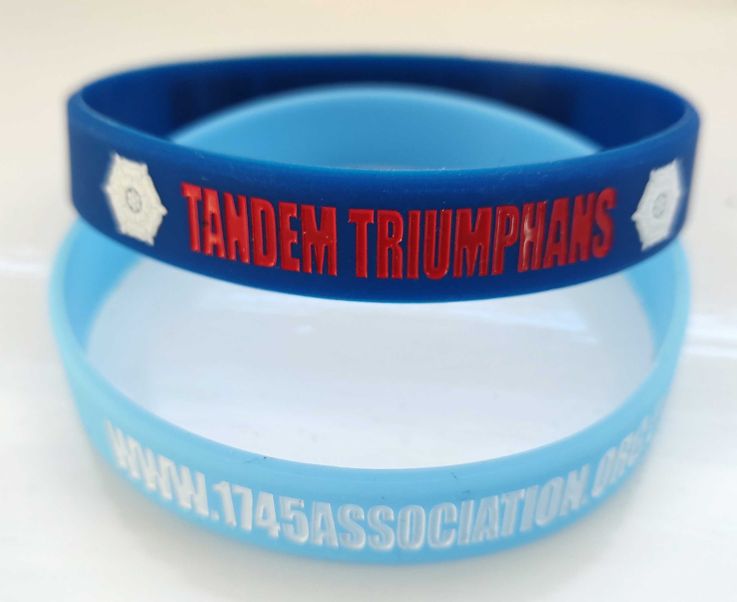 1745 Association Silicon Wristbands (Pack of 4)