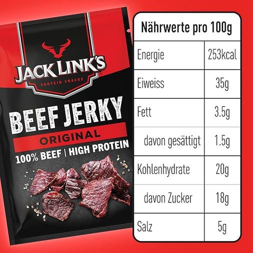 Jack Link's Beef Jerky Original 20gr