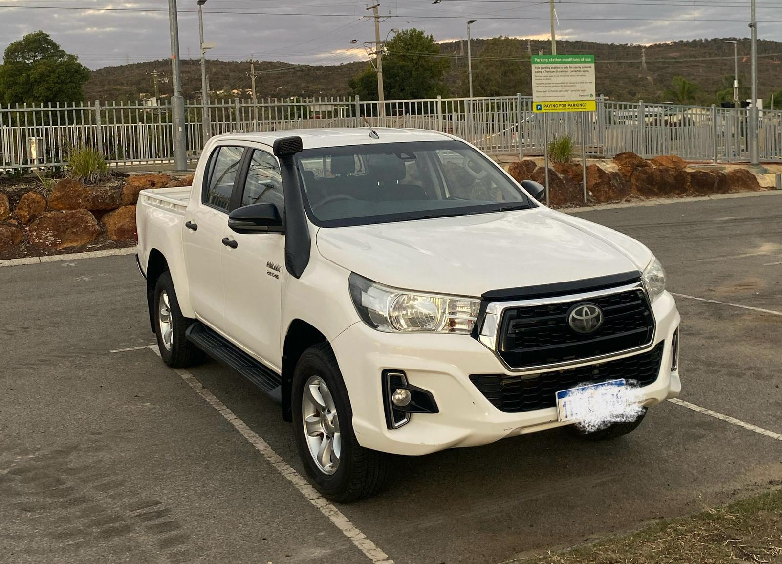 2020 Toyota Hilux SR (4x4) GUN126R Turbo Diesel Automatic Crew Cab Chassis