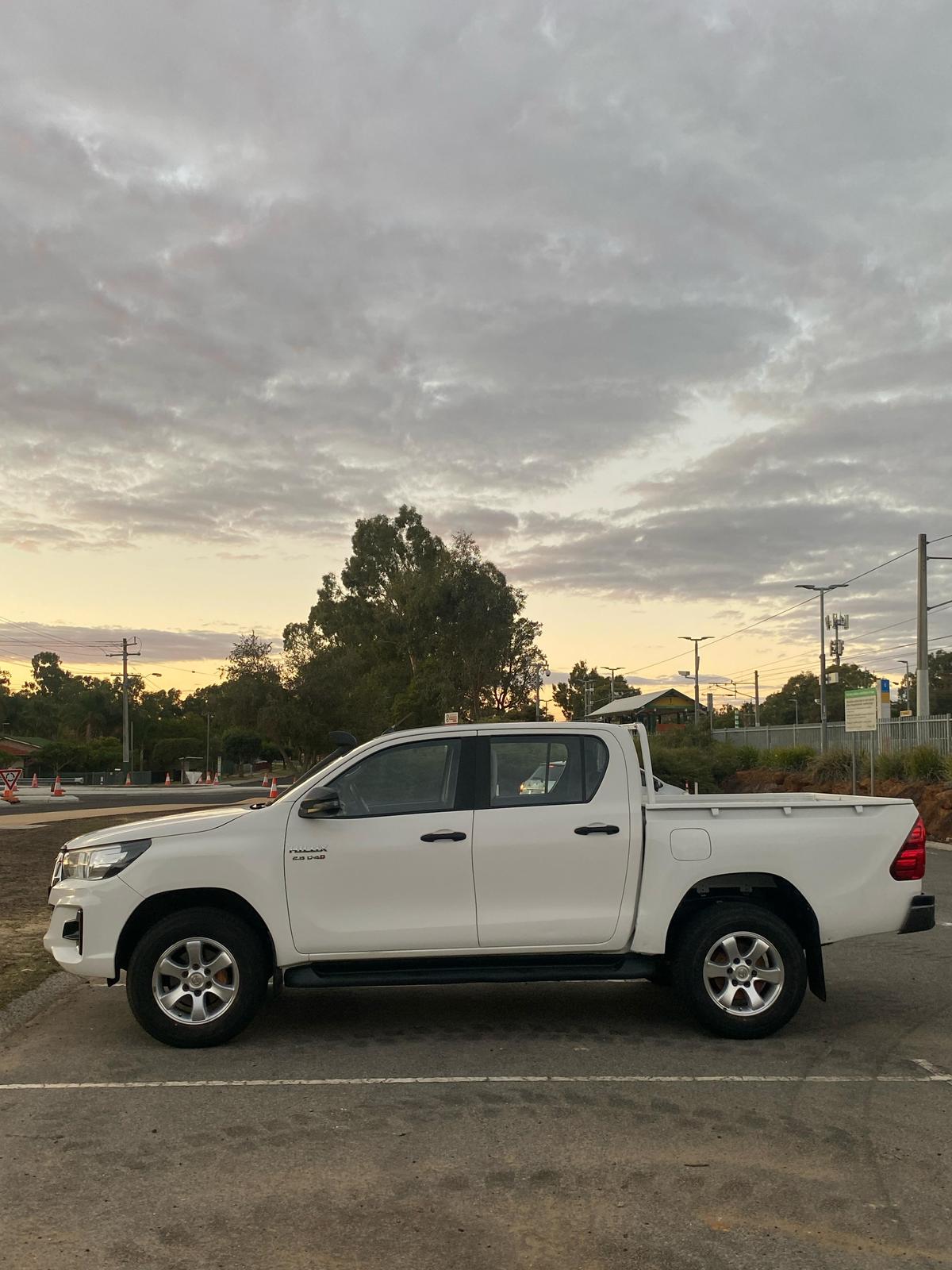 2020 Toyota Hilux SR (4x4) GUN126R Turbo Diesel Automatic Crew Cab Chassis