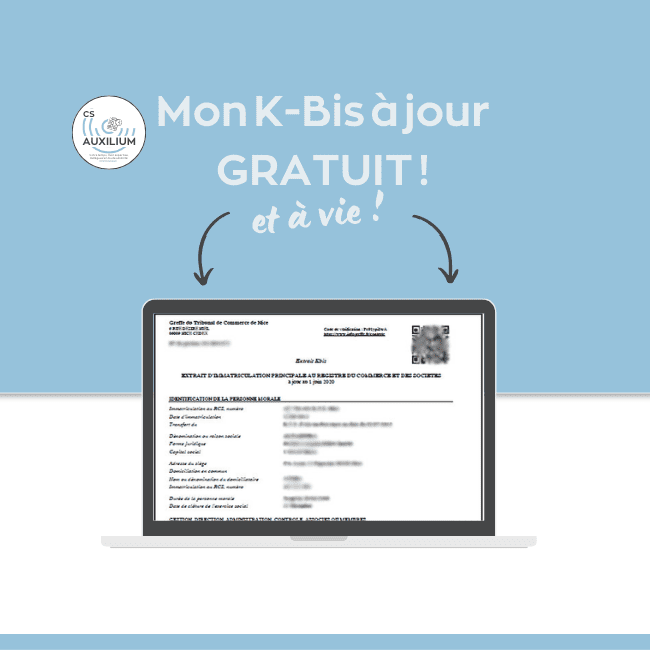 Mon K-Bis GRATUIT à vie !