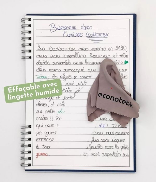 Agenda effaçable Econotes