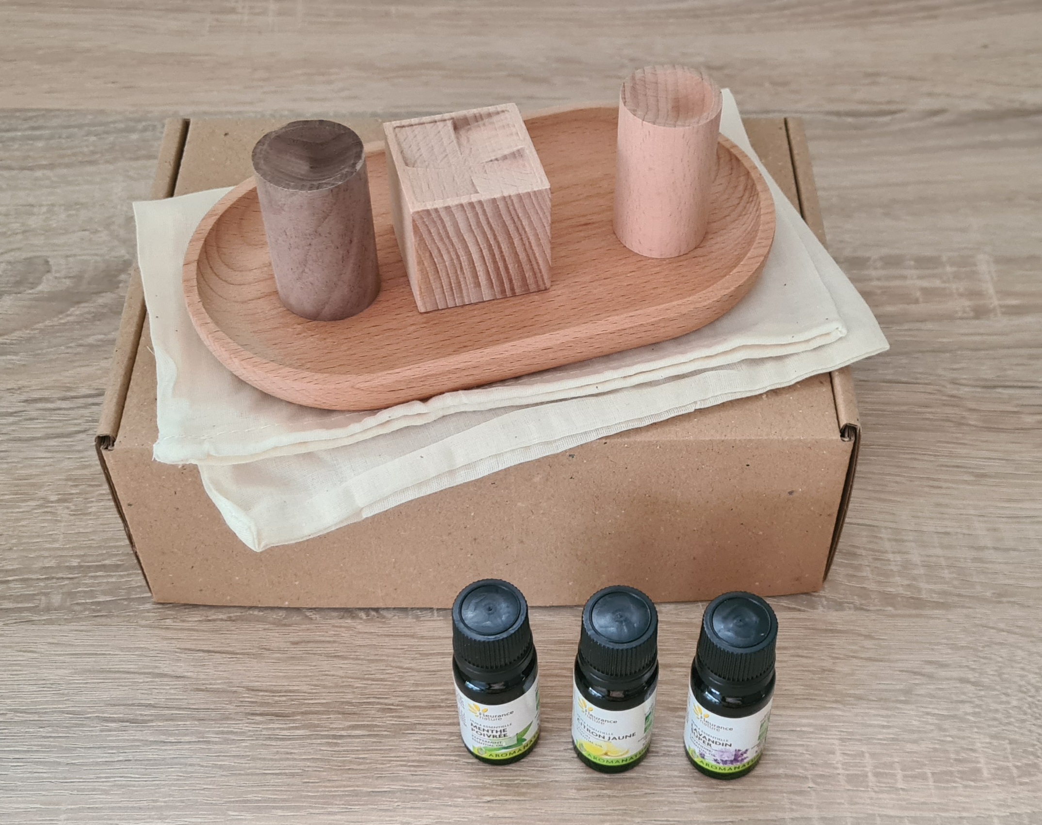 Coffret Bien-être de diffuseurs d'huiles essentielles