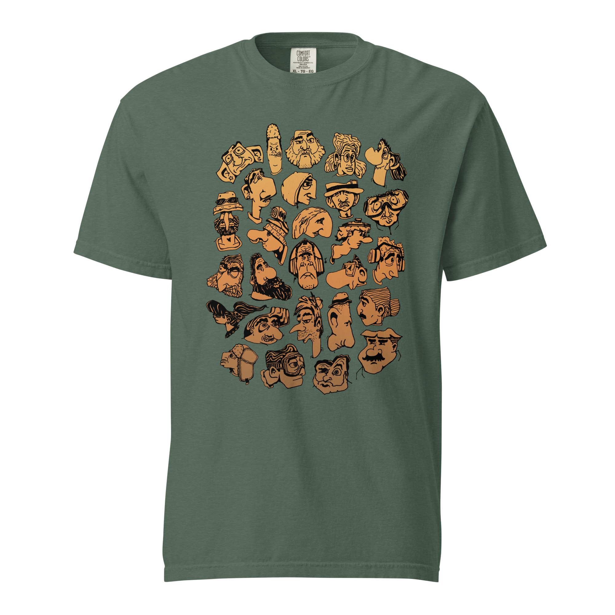 Faces! Blue Spruce Tee