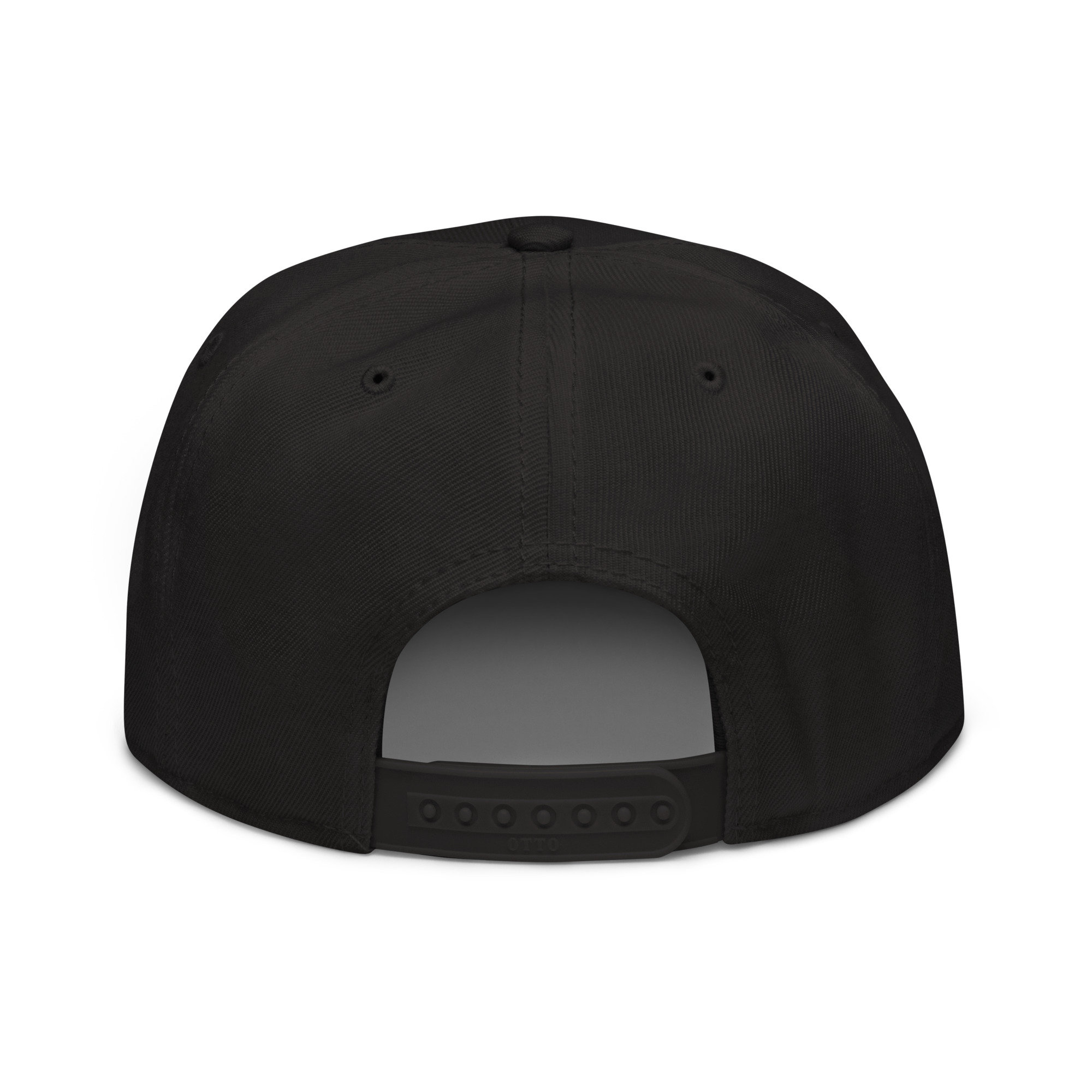 KCN Embroidered Black Snapback Hat