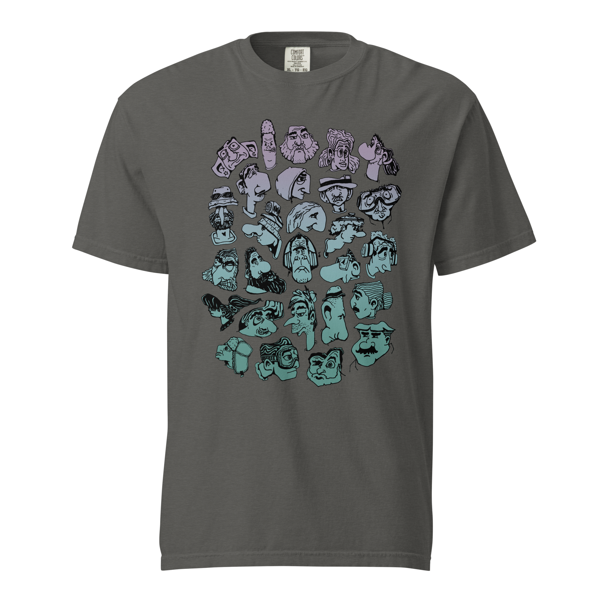 Faces! Black Tee