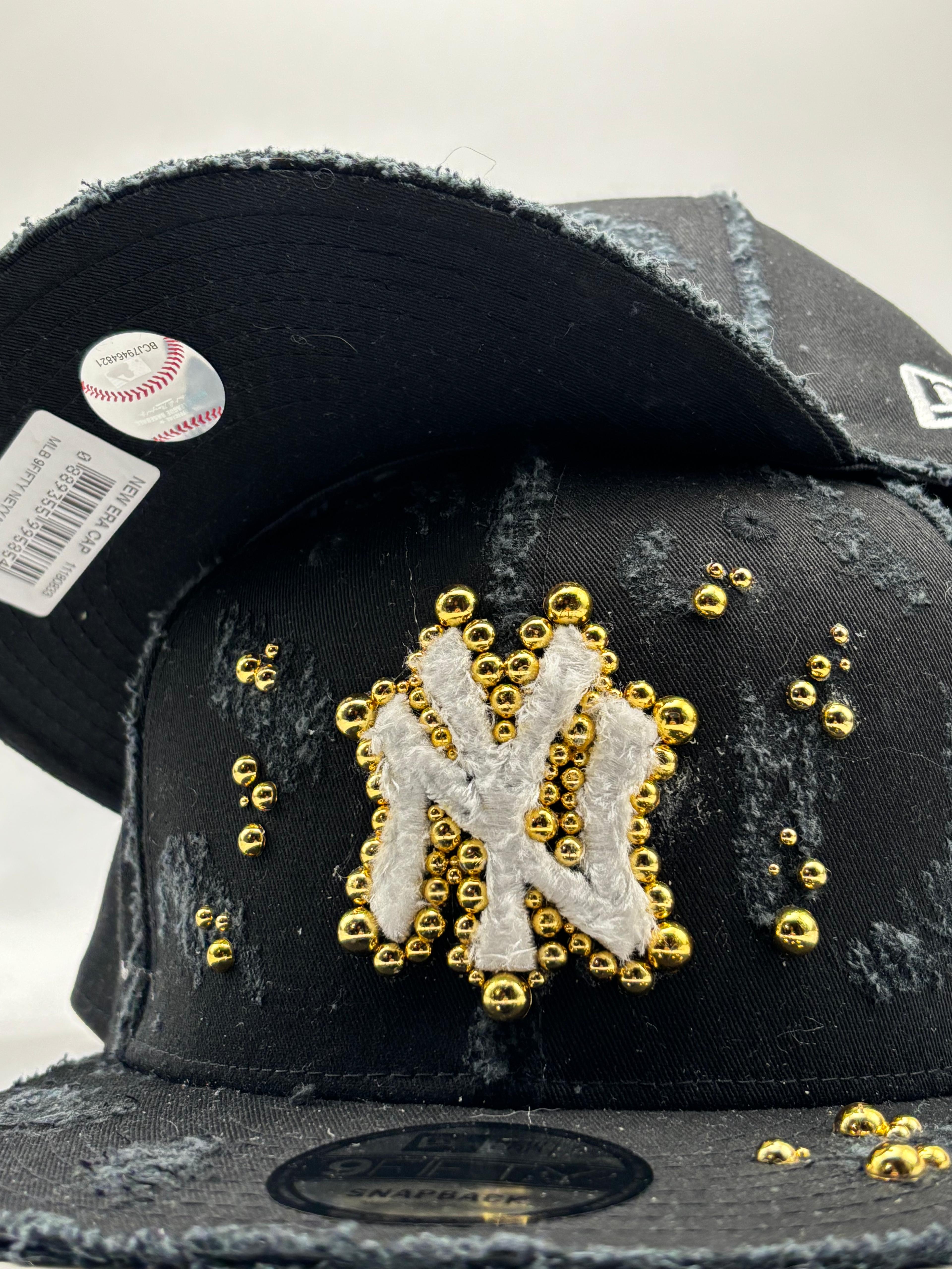 New York Snapback "GOLDEN PEARLS"