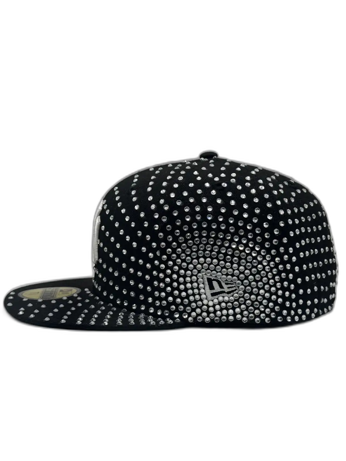 New York Black Fitted “GEM RAIN”