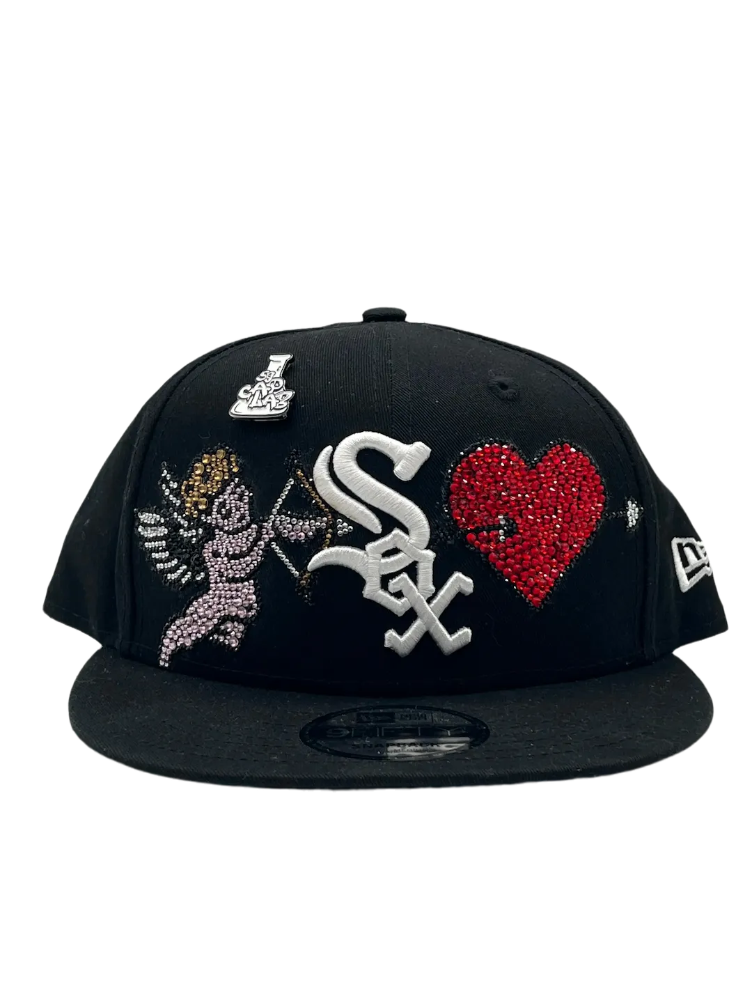 SOX Black Snapback "Cupid"