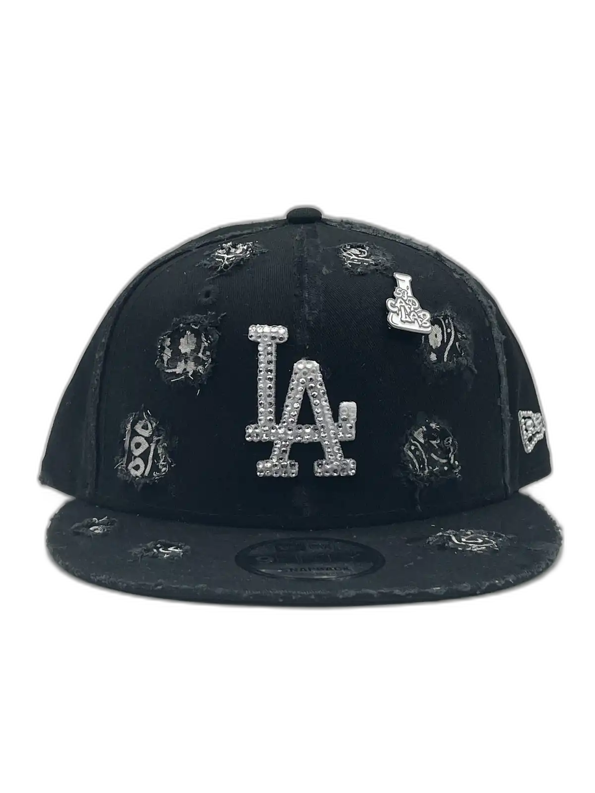 Los Angeles Black Snapback "Black Bandana"