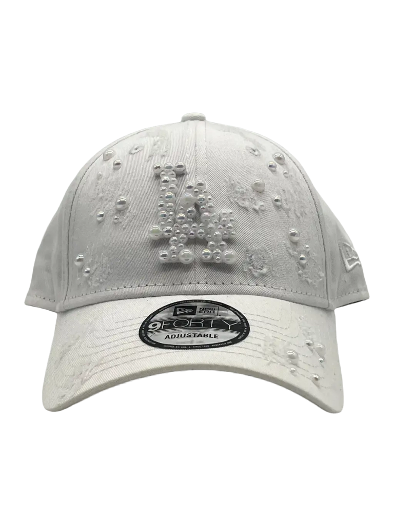 Los Angeles White Curved "White Pearls"