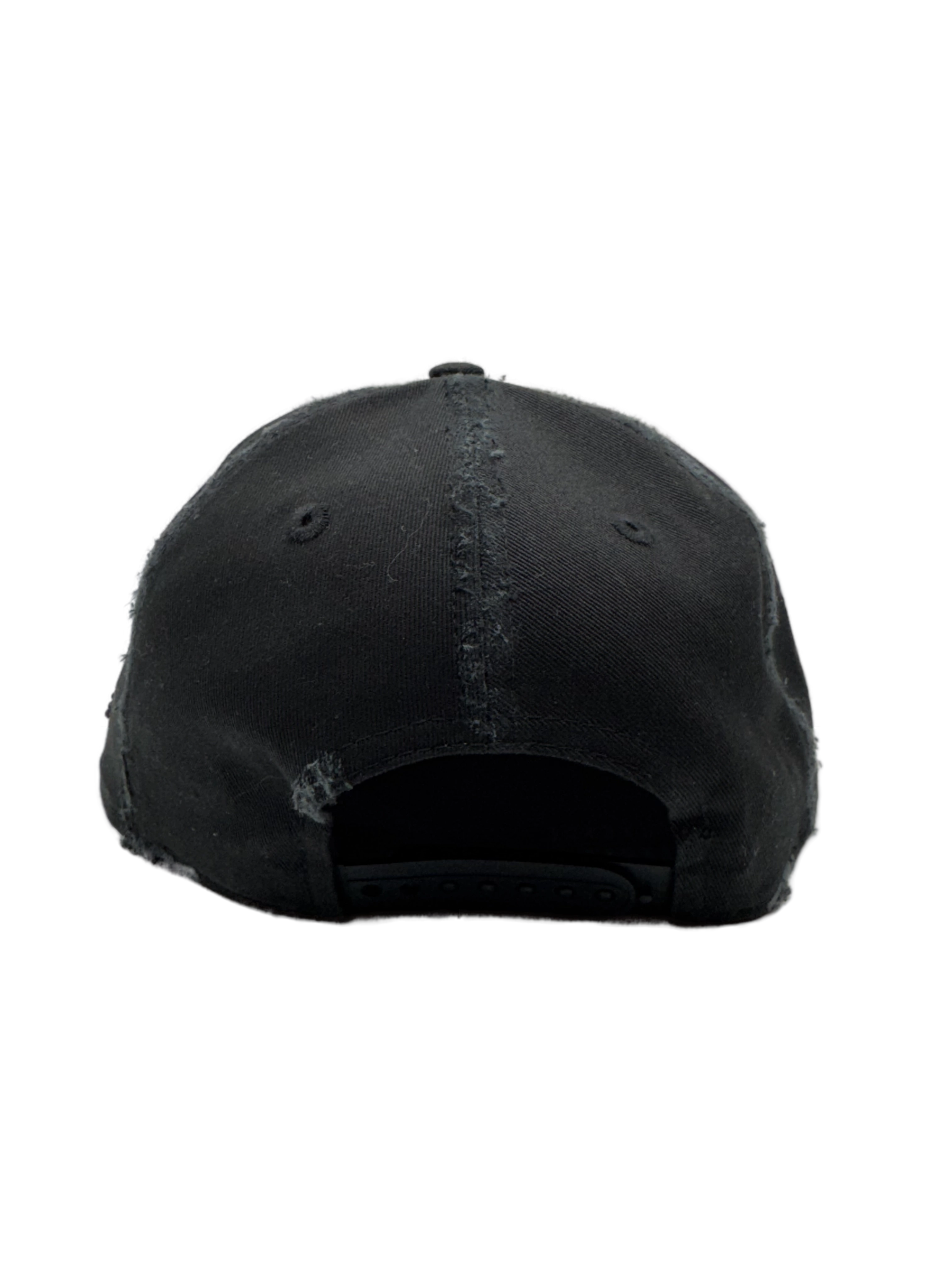 New York Black&Purple Snapback "Shiny Scratch" 
