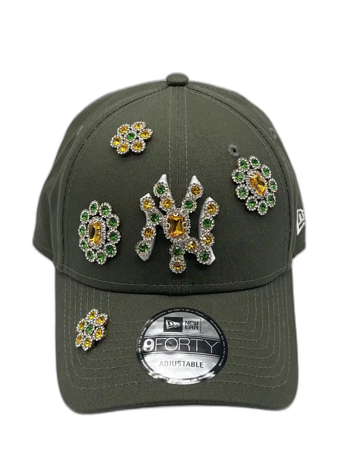 New York Green Curved "Sunflower"