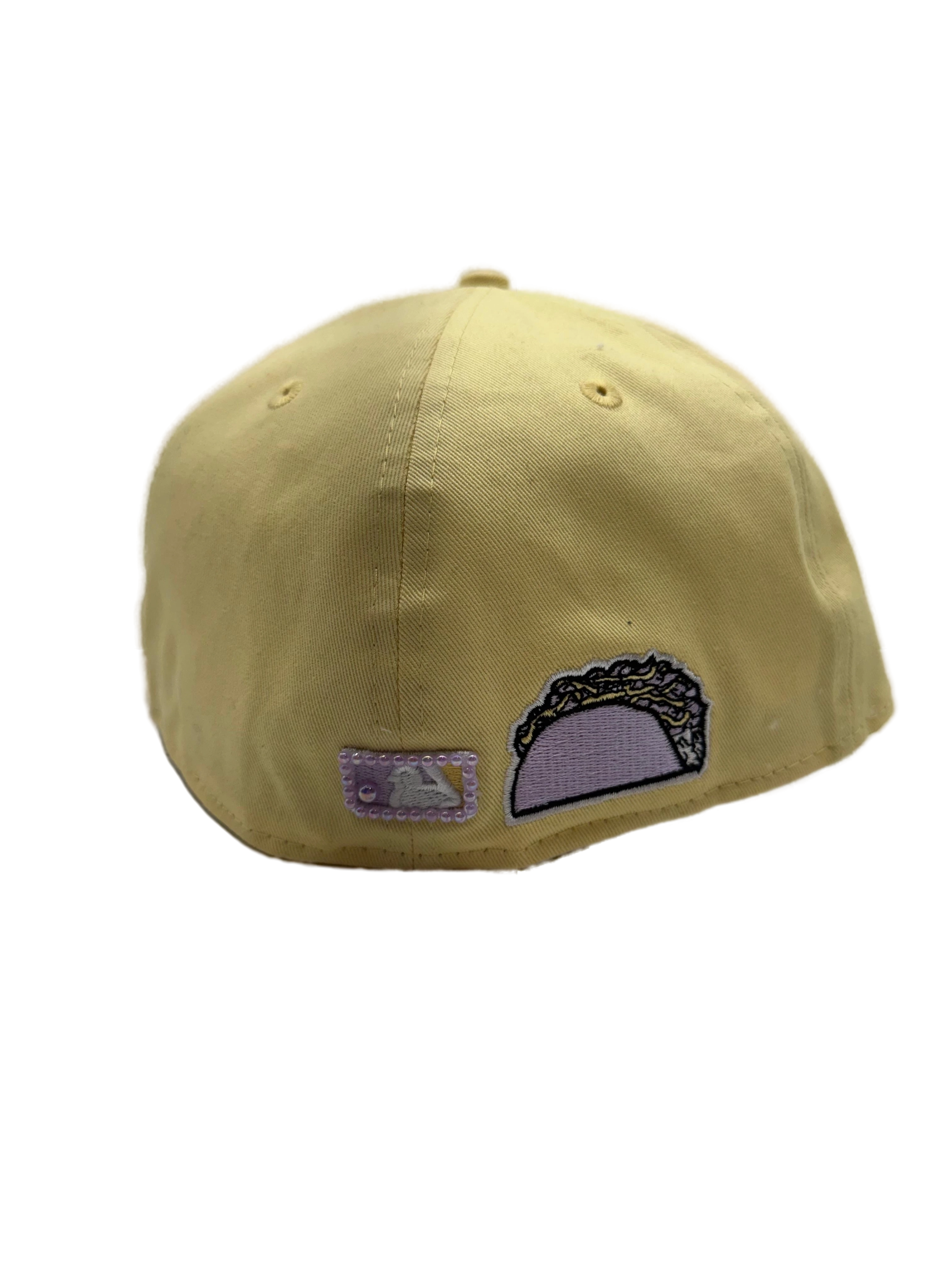 Los Angeles Yellow Fitted "Amethyst"