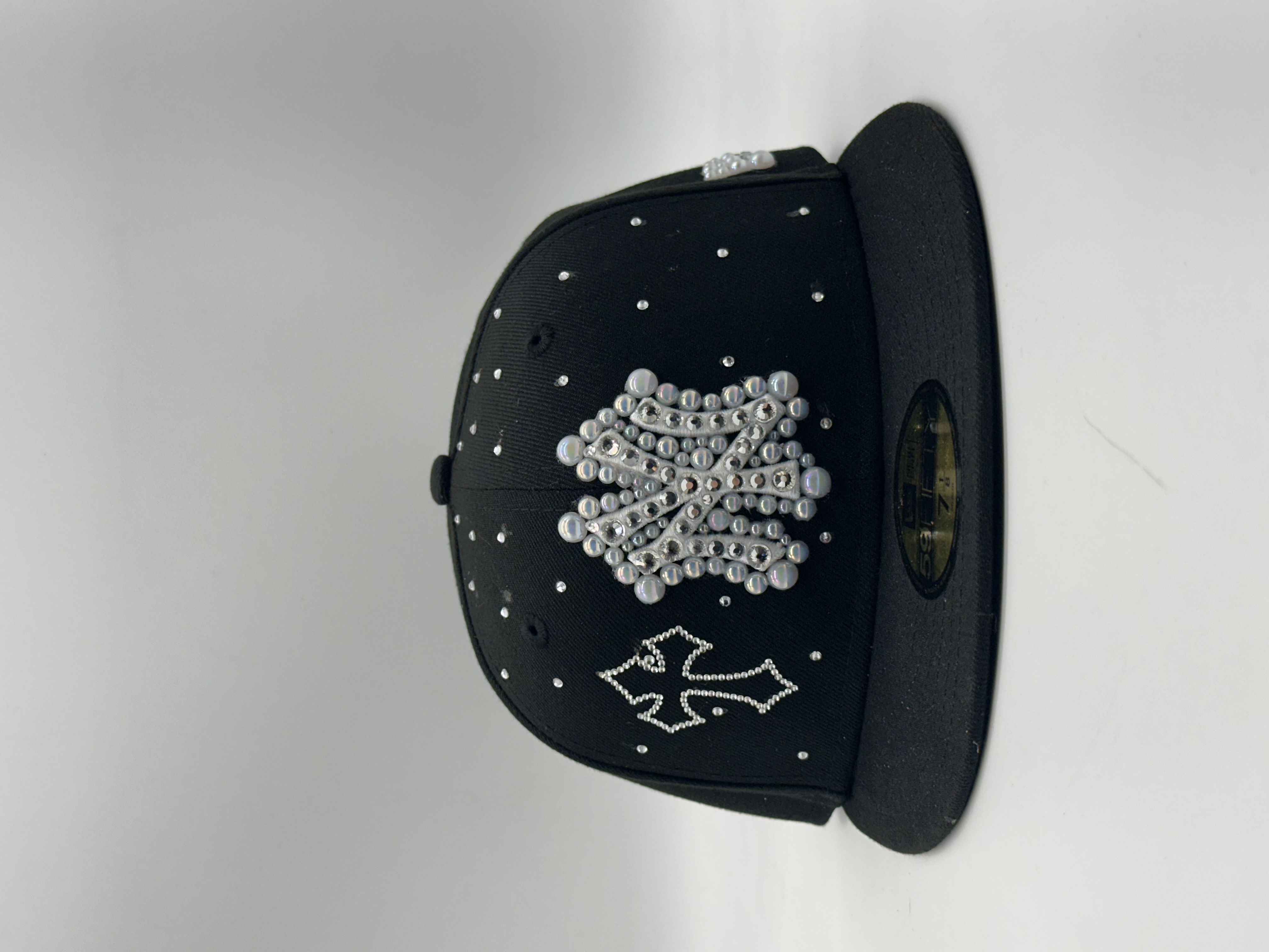New York Black Fitted “DIAMOND CROSS COMBO”
