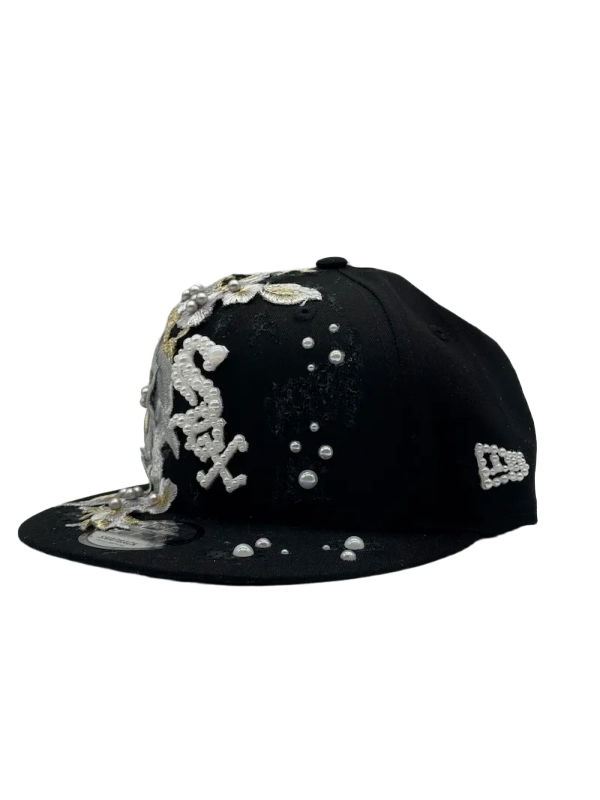 SOX Black Snapback "Flowers Bouquet" 