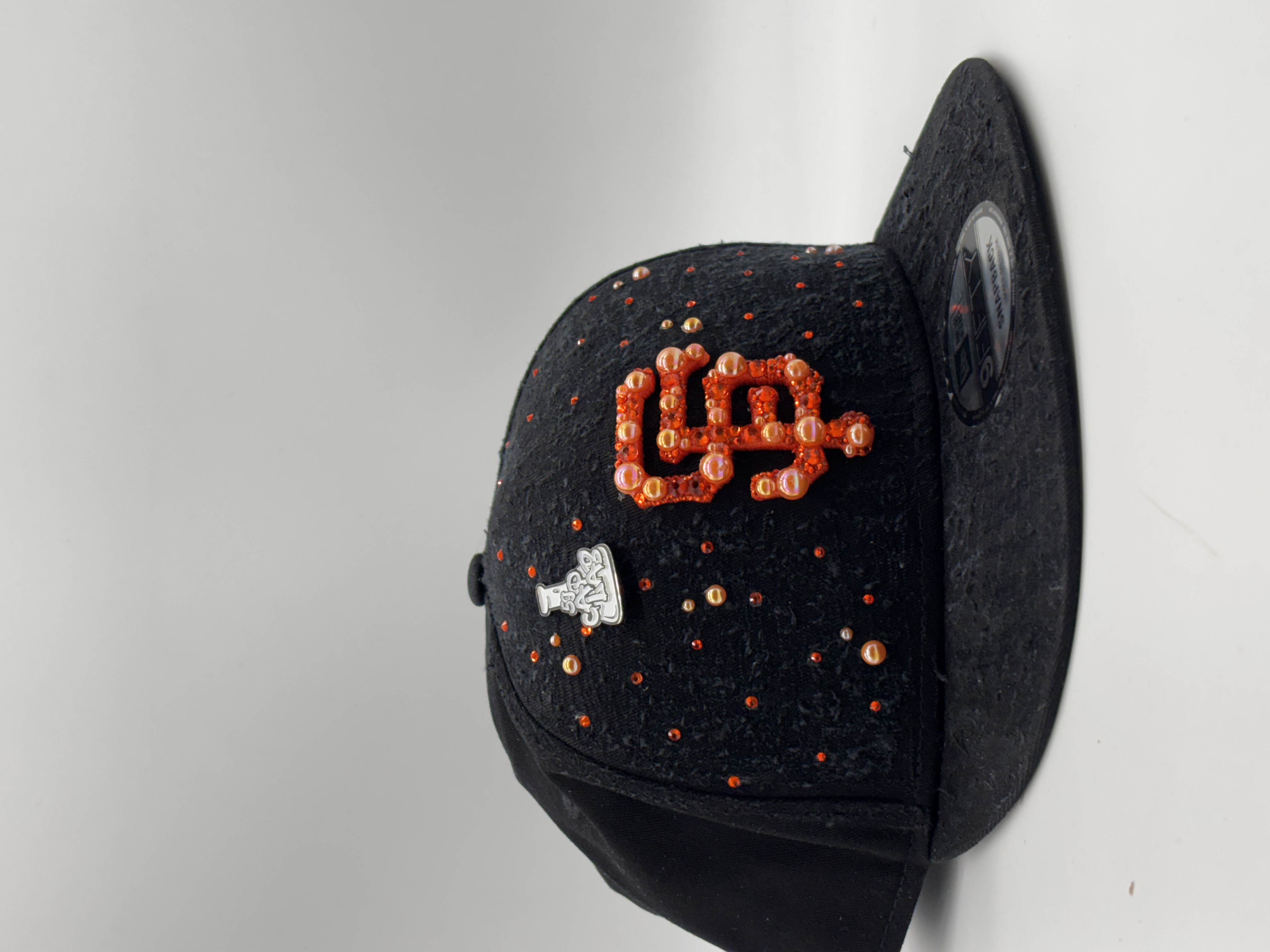 San Diego Padres Black&Orange Snapback "DISTRESSED EXTREME"