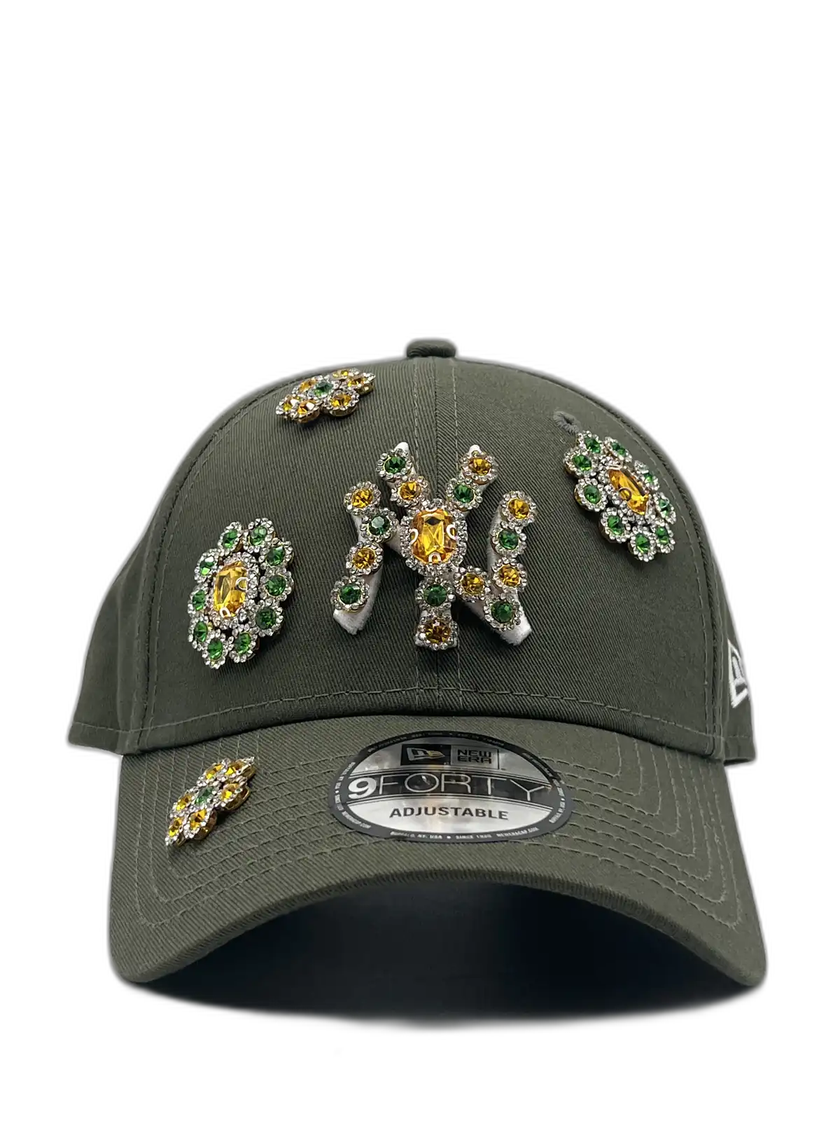 New York Green Curved "Sunflower"