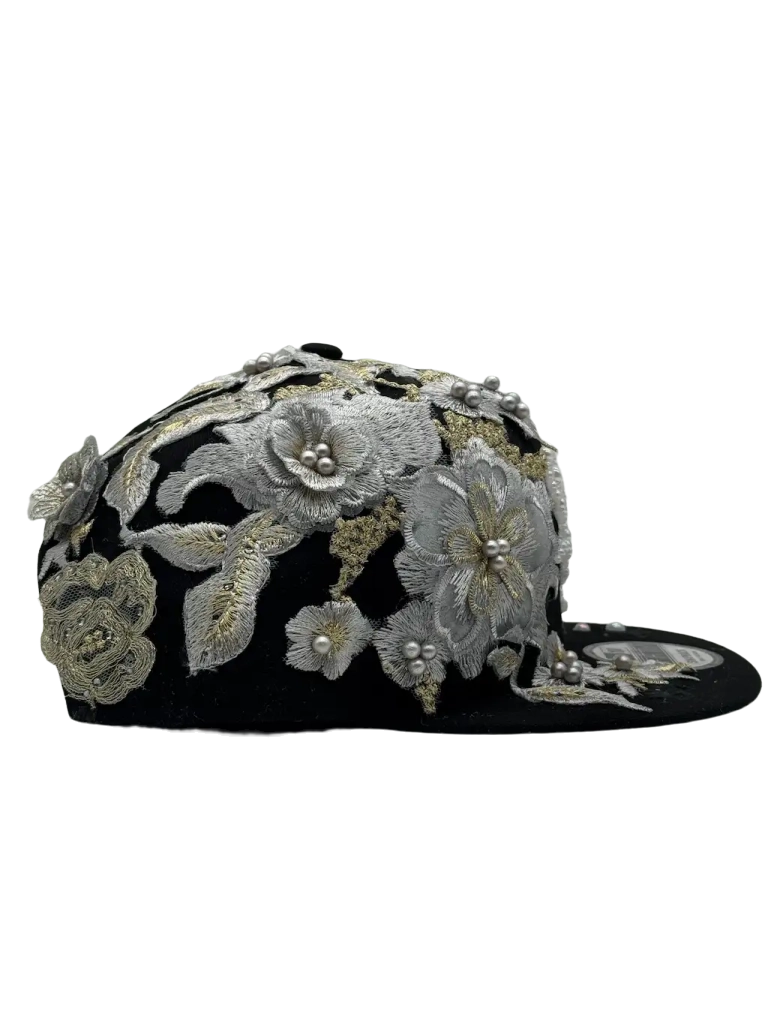 SOX Black Snapback "Flowers Bouquet" 