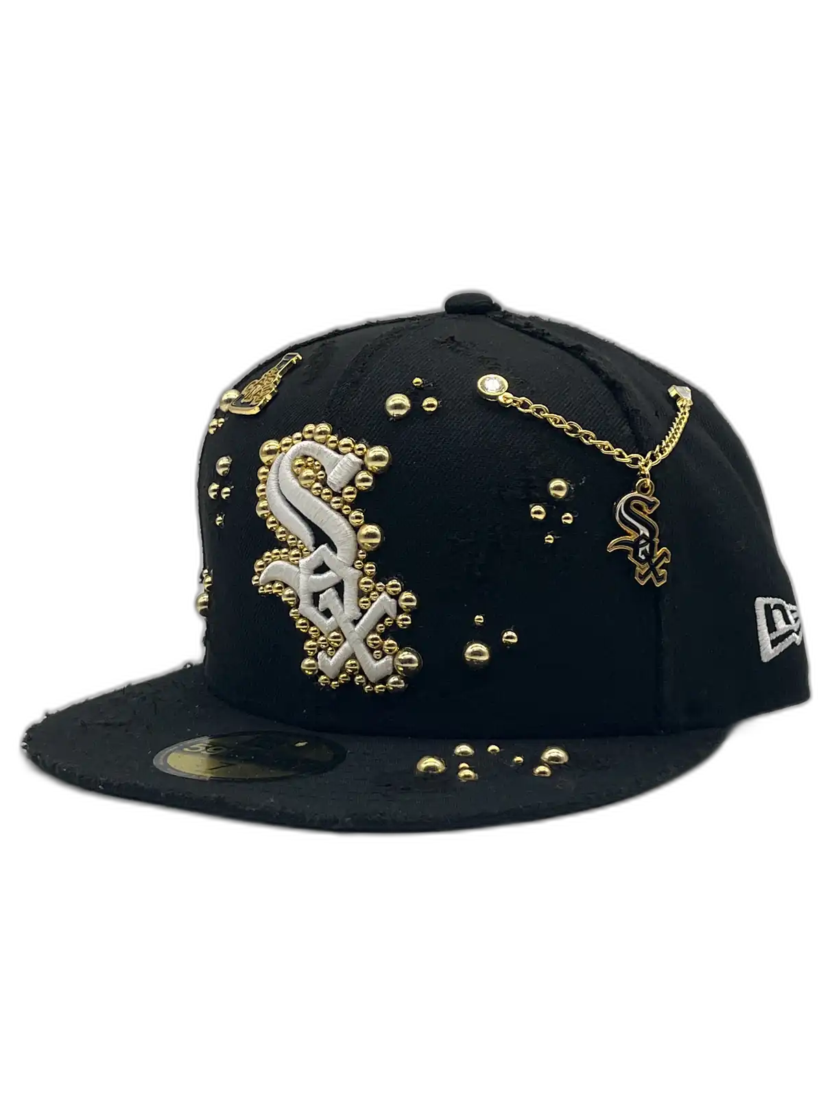 SOX Black Fitted “Golden Pearls”