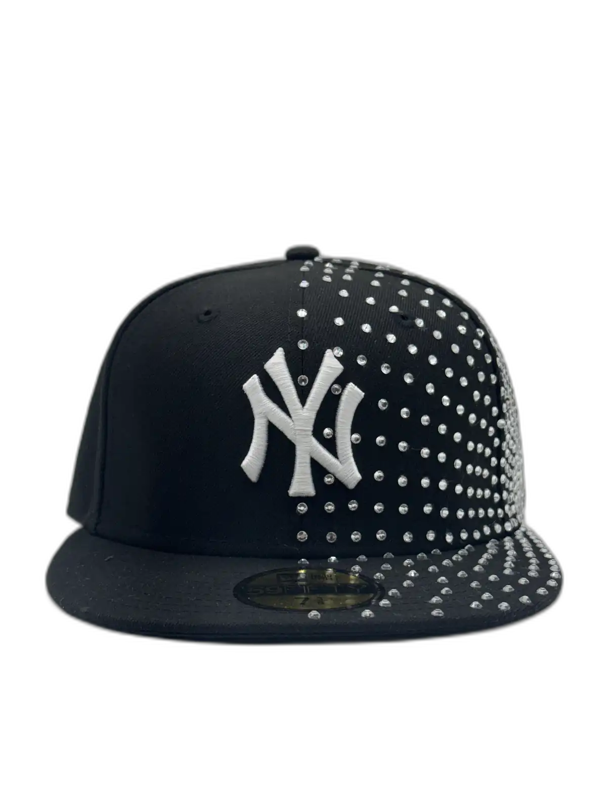 New York Black Fitted “GEM RAIN”