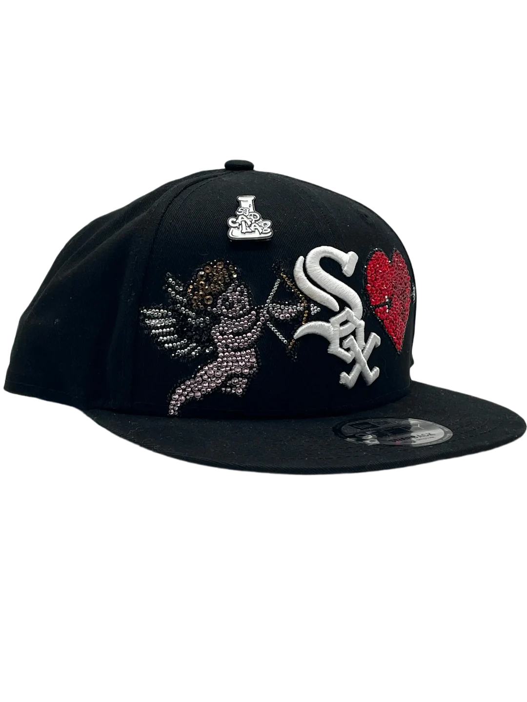 SOX Black Snapback "Cupid"