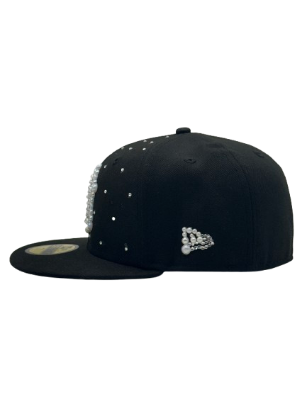 New York Black Fitted “Diamond Cross Combo”