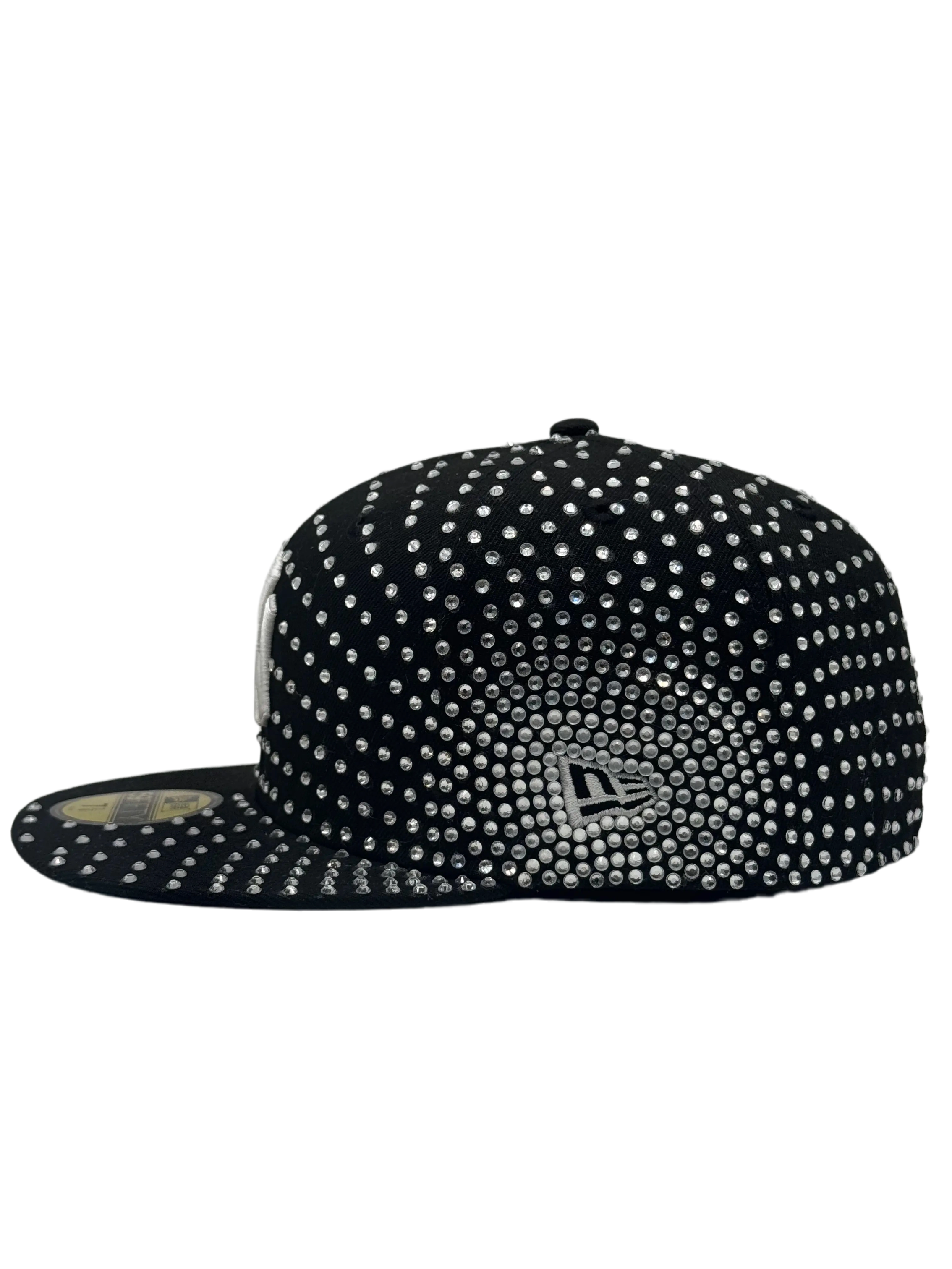 New York Black Fitted “GEM RAIN”
