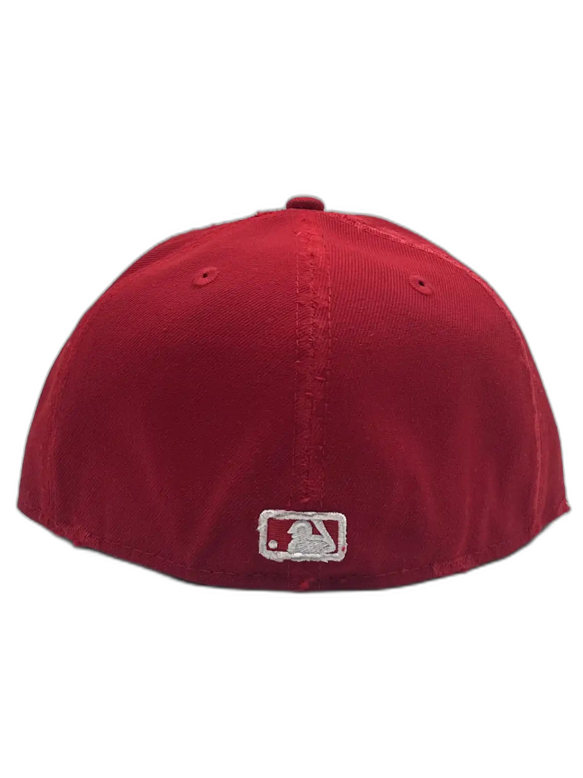 New York Red Fitted Scratched